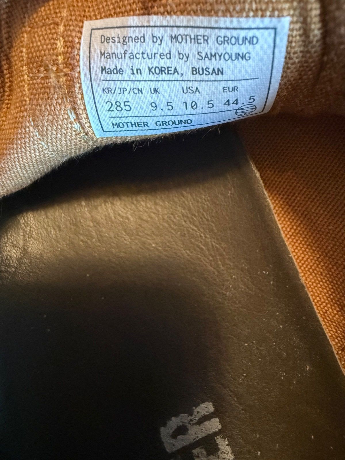 Other Mother Ground Brown Leather Sneakers, Men's Sz 10.5 Size US 10.5 / EU 43-44 - 5 Thumbnail
