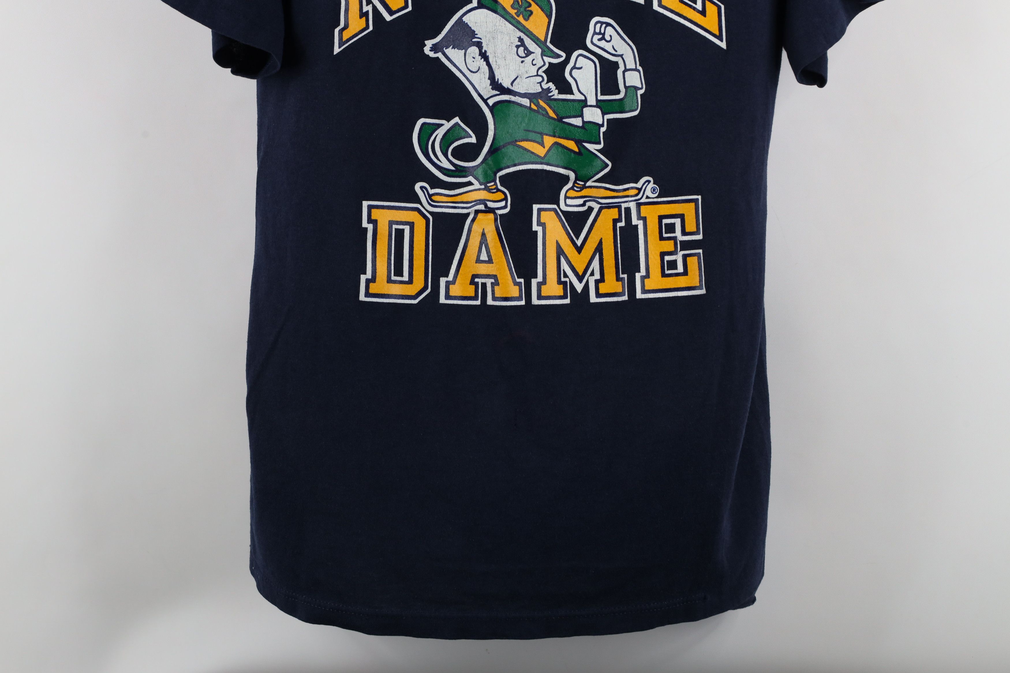 Champion × Vintage Vintage 80s Champion Notre Dame University T-Shirt USA Size US L / EU 52-54 / 3 - 3 Thumbnail