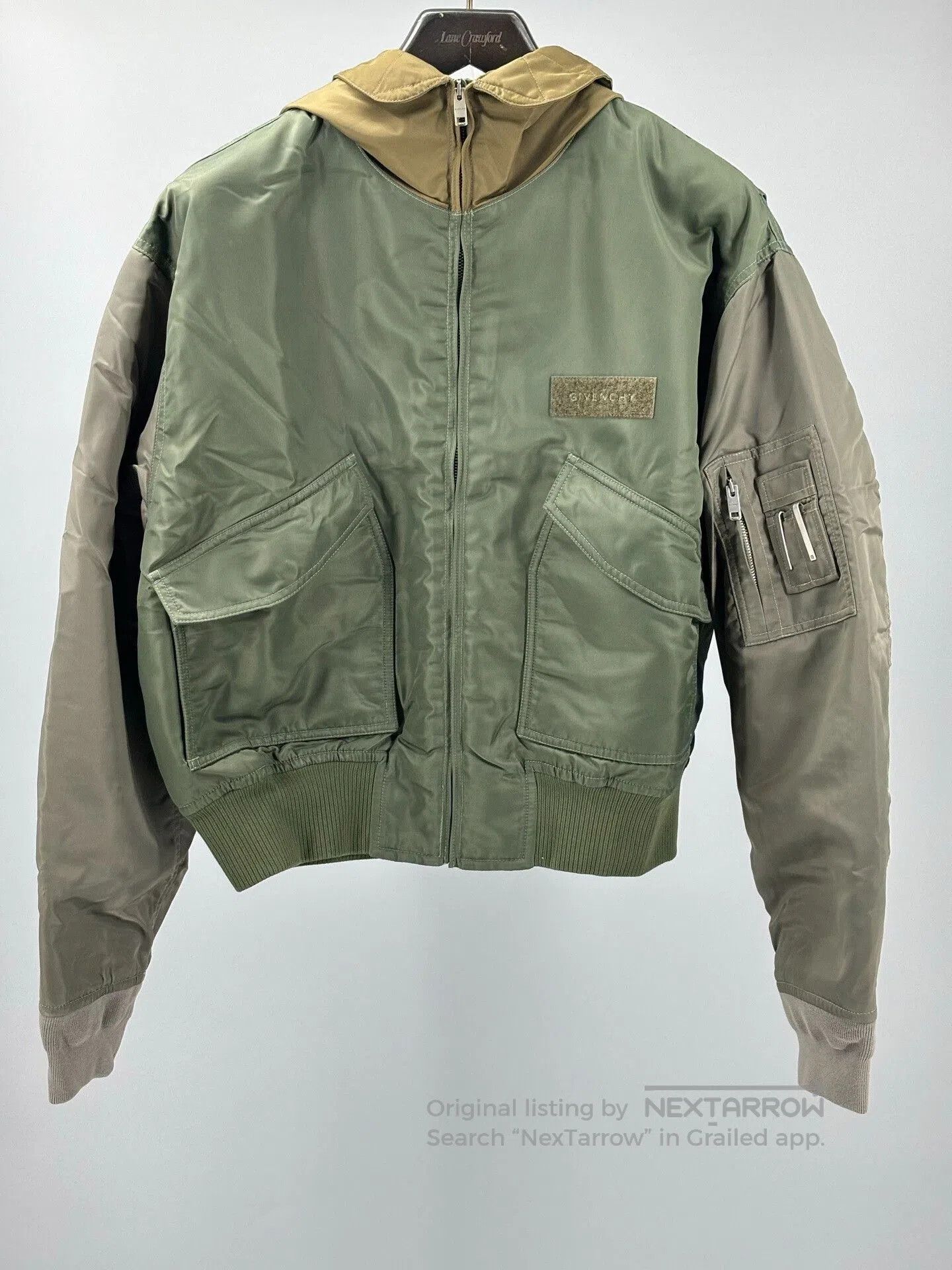 Givenchy Givenchy Men's Cotton Padded Jacket. Size US L / EU 52-54 / 3 - 1 Thumbnail