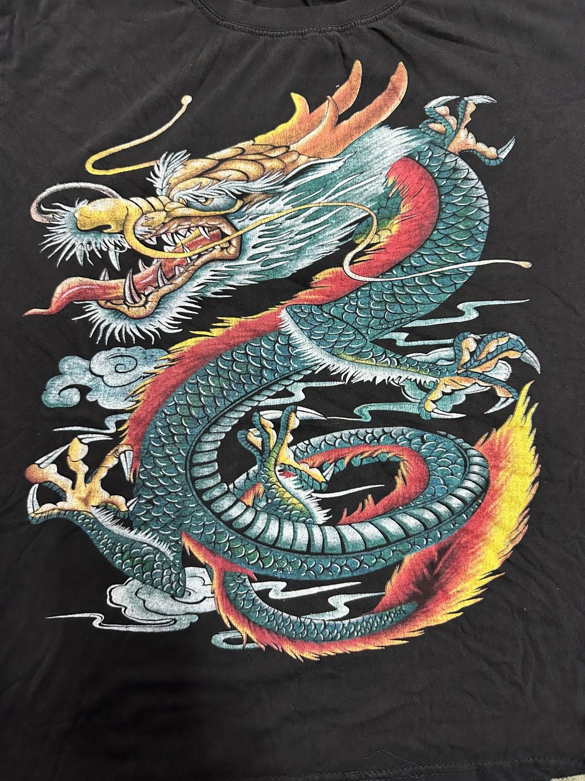 Other Distressed🔥 Dragon Big Print Tee Size US L / EU 52-54 / 3 - 2 Thumbnail
