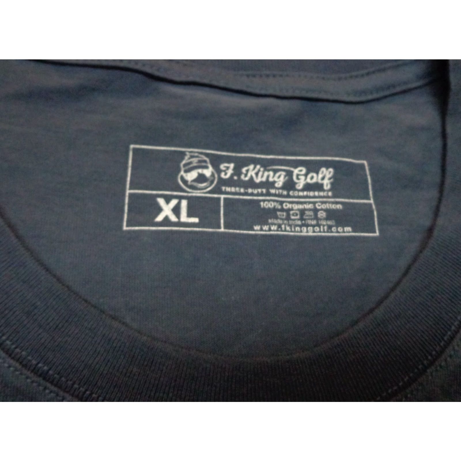 Vintage F. King Golf T-Shirt - Blue - XL - Men - Short Sleeve - Tee - Size XL - Dad & Daughter Fan Shirt Size US XL / EU 56 / 4 - 3 Thumbnail