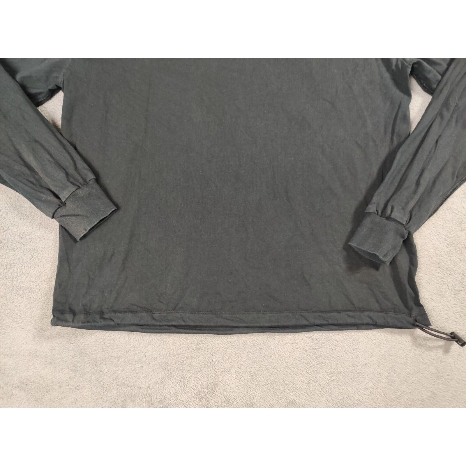 Nike Nike Shirt Adult Mens Large Black Blue Swoosh Logo Long Slee Size US L / EU 52-54 / 3 - 4 Thumbnail