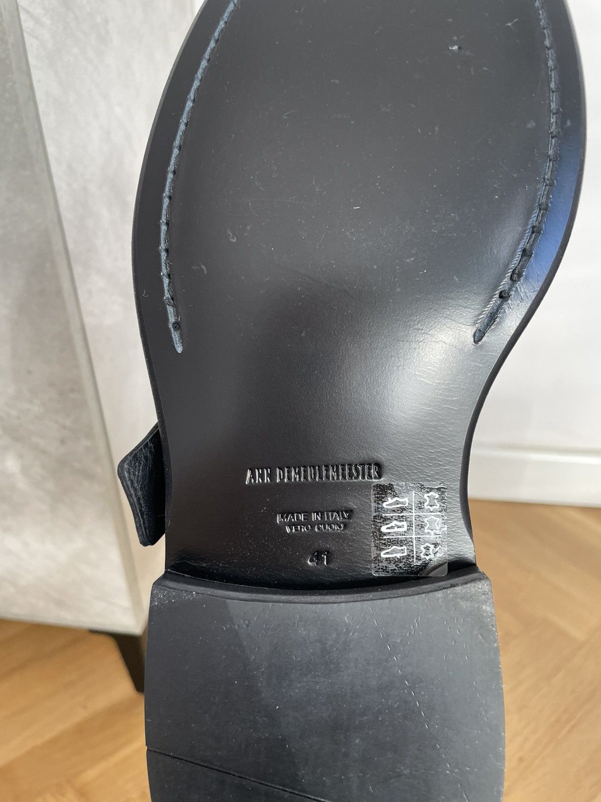 Ann Demeulemeester JACE BIKER BELTED BOOTS ANN DEMEULEMEESTER Size US 8 / EU 41 - 6 Thumbnail