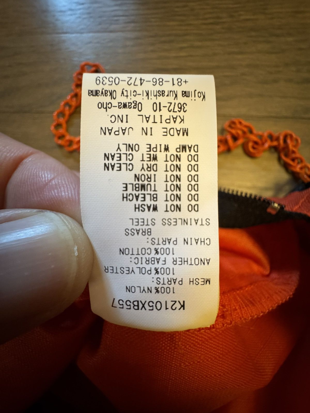 Kapital Rare Kapital Pocket Bag Size ONE SIZE - 9 Thumbnail