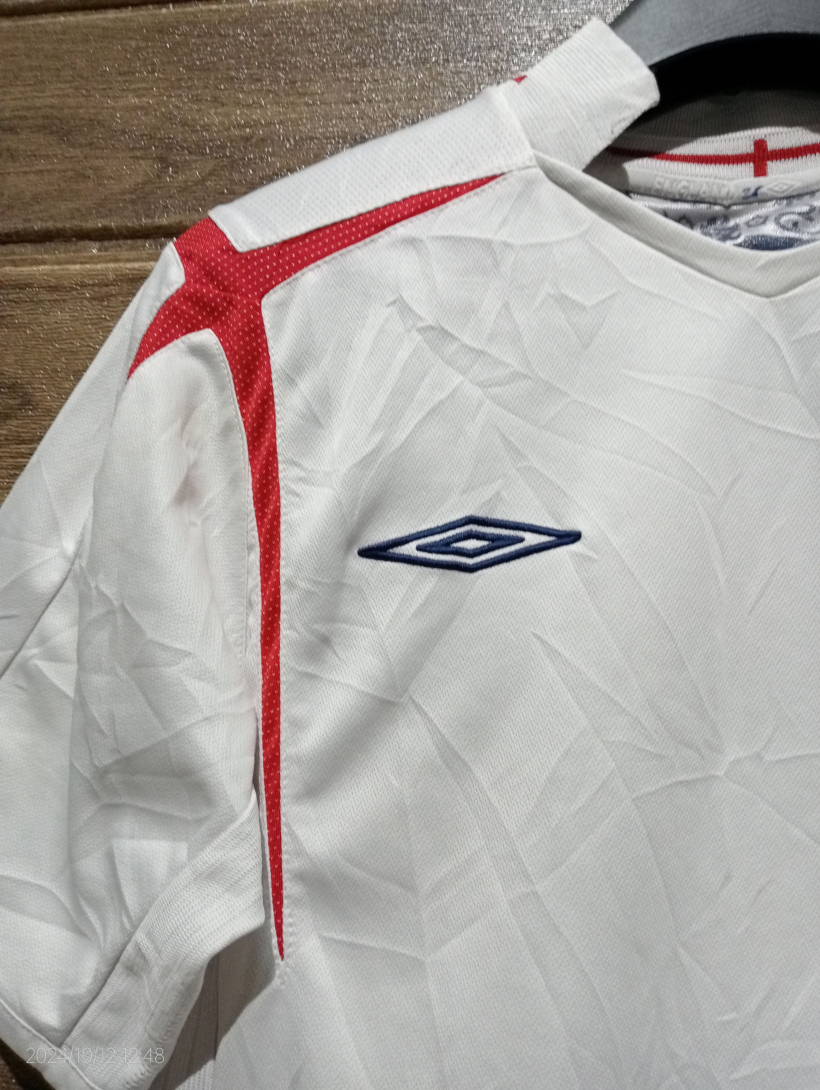 Umbro Vintage Umbro England 2005-2007 Home Jersey Size US L / EU 52-54 / 3 - 2 Thumbnail