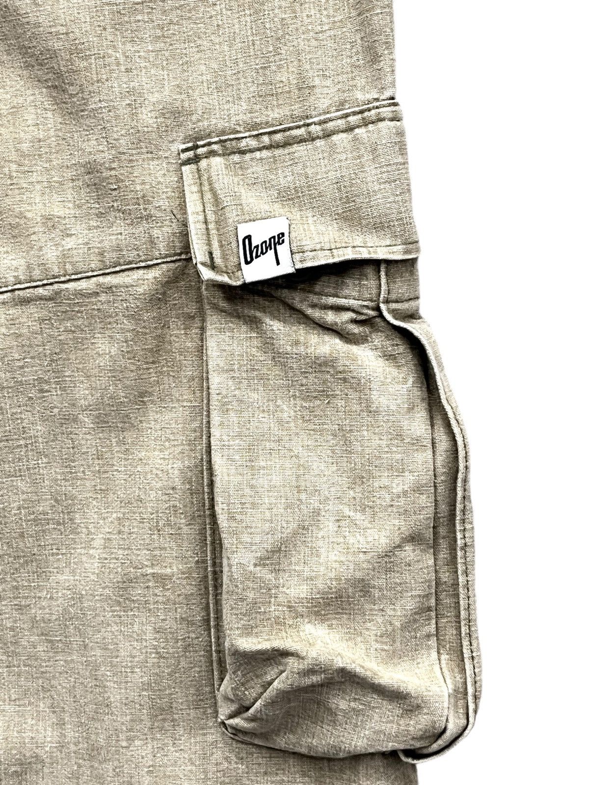Hysteric Glamour Vintage OZONE COMMUNITY Big Pocket Baggy Cargo Heavy Cotton Size US 29 - 5 Thumbnail