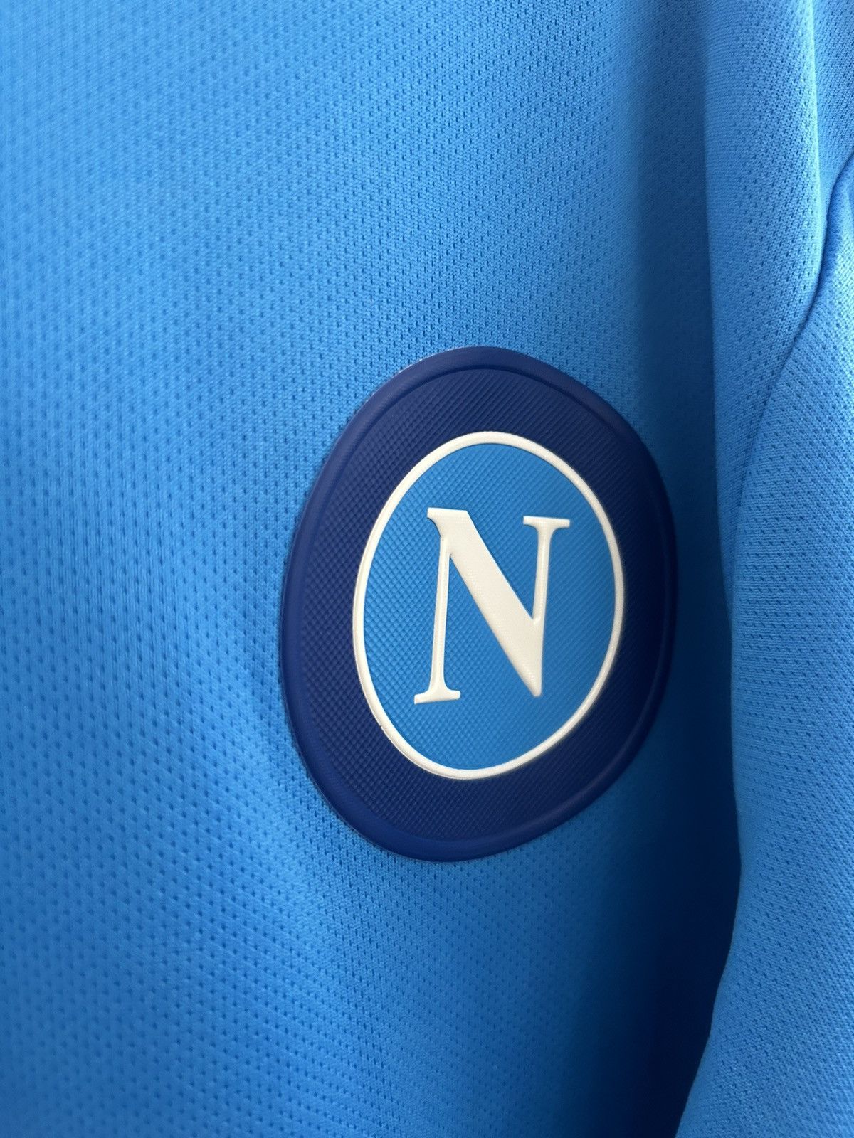 Giorgio Armani 2021-22 Piotr Zielinski SSC Napoli EA7 Home Kit Size US XXL / EU 58 / 5 - 6 Thumbnail