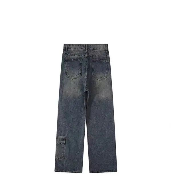 VIBE Vintage multi-pocket washed distressed baggy jeans Size US 30 / EU 46 - 8 Thumbnail