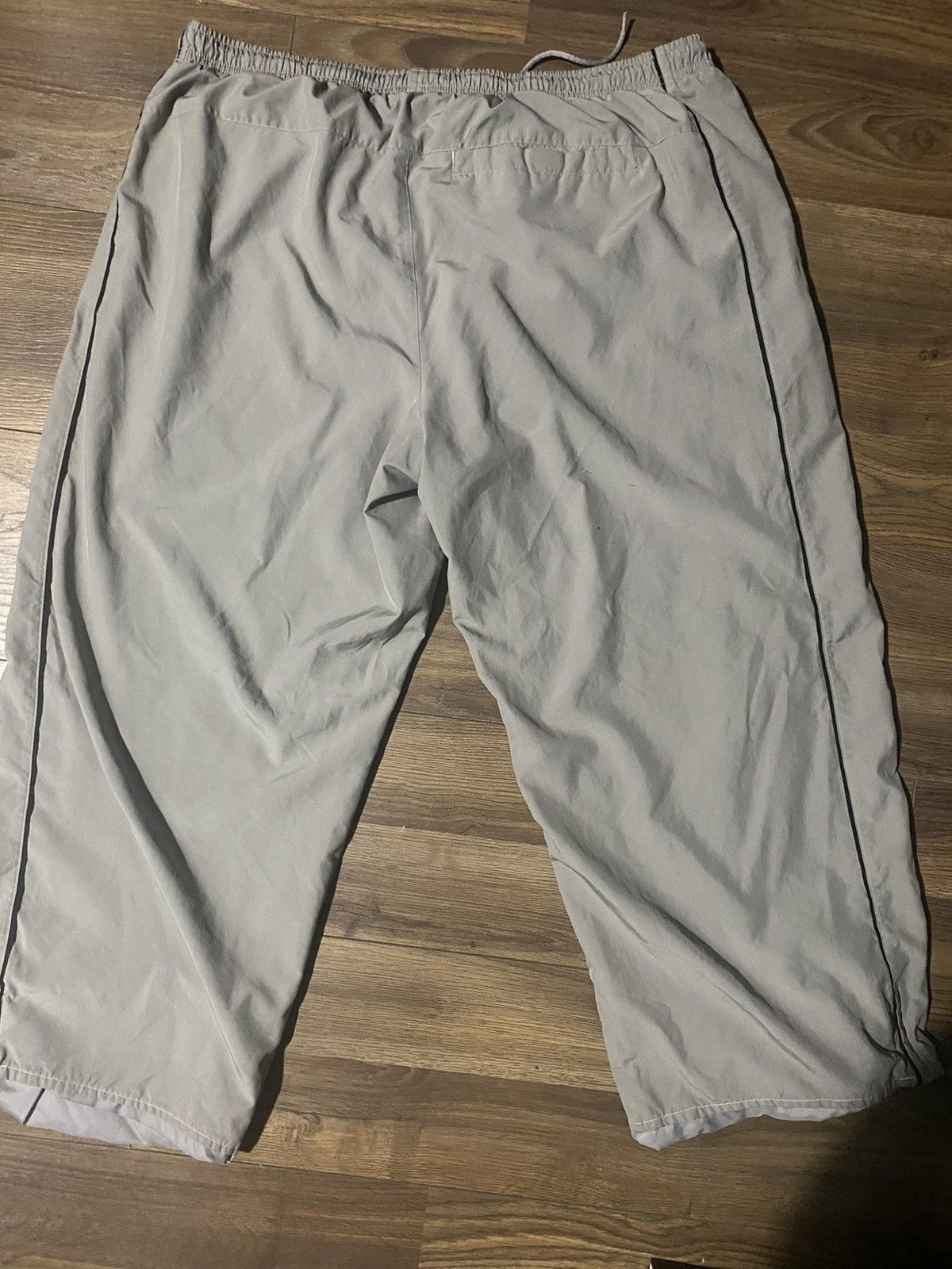 Nike Vintage Nike Cream Baggy Track Pants Size US 38 / EU 54 - 2 Thumbnail