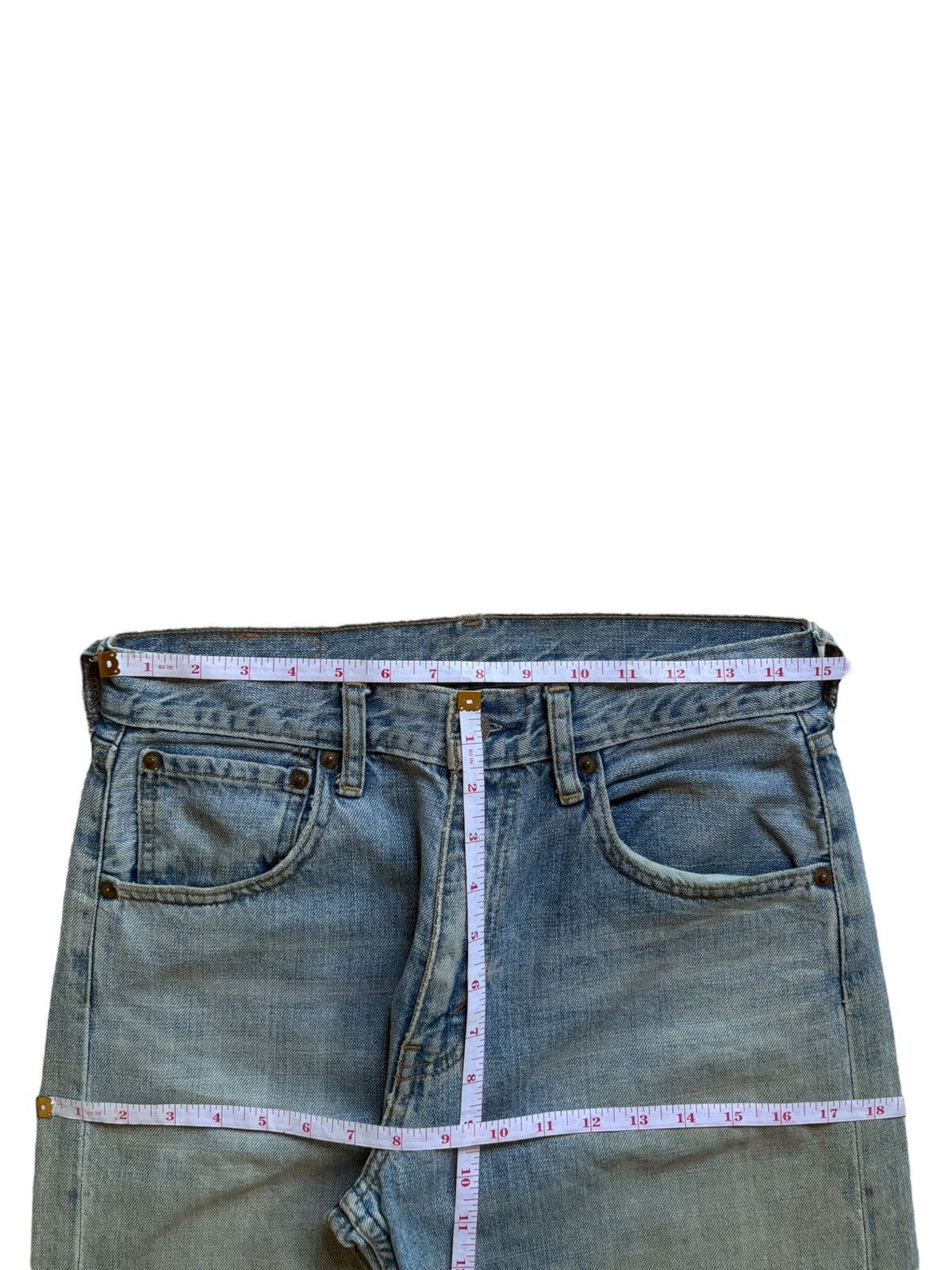 Levi's Vintage 90s Levis 503 Mud Wash Distressed Baggy Jeans Size US 30 / EU 46 - 12 Thumbnail