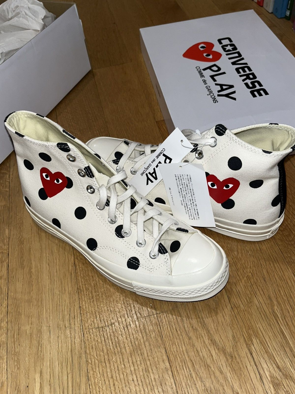 Comme des garcons Play x Converse Chuck 70 polka dot