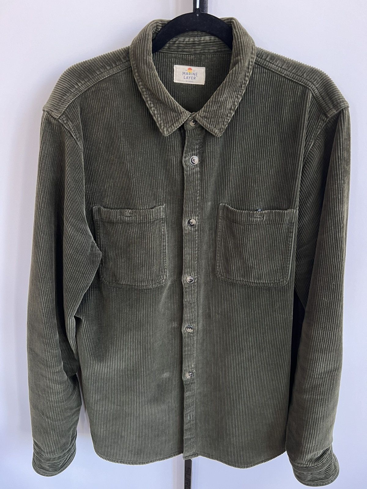 Marine layer over shirt / thin jacket