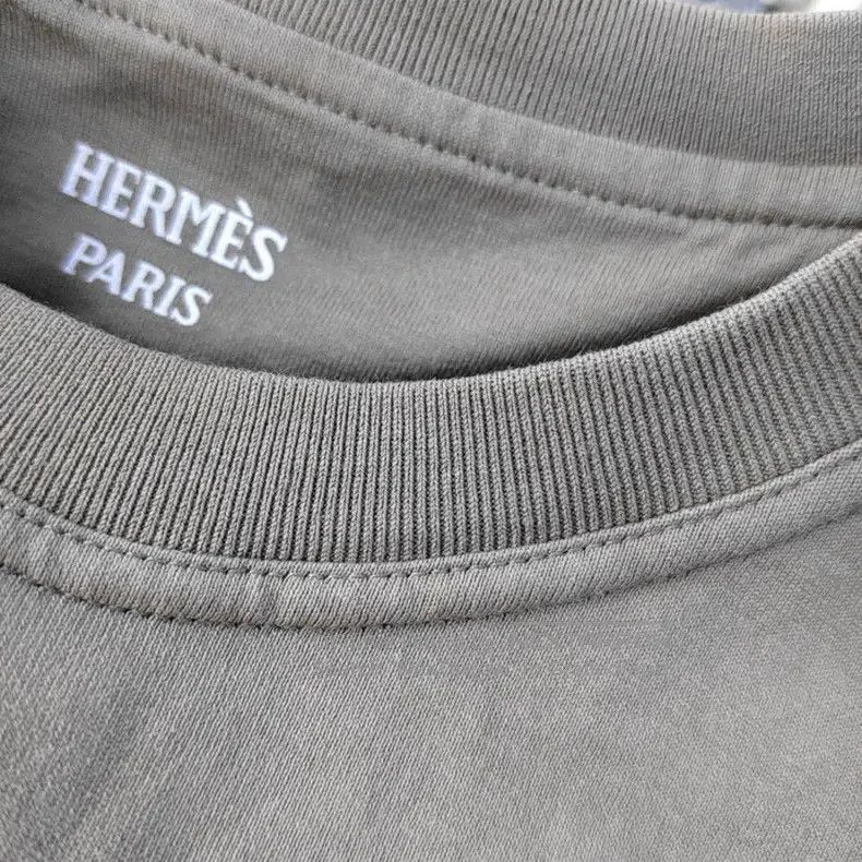 Hermes Hermes Women's T-shirt dress in olive green Size XXS / US 00 / IT 34 - 5 Thumbnail