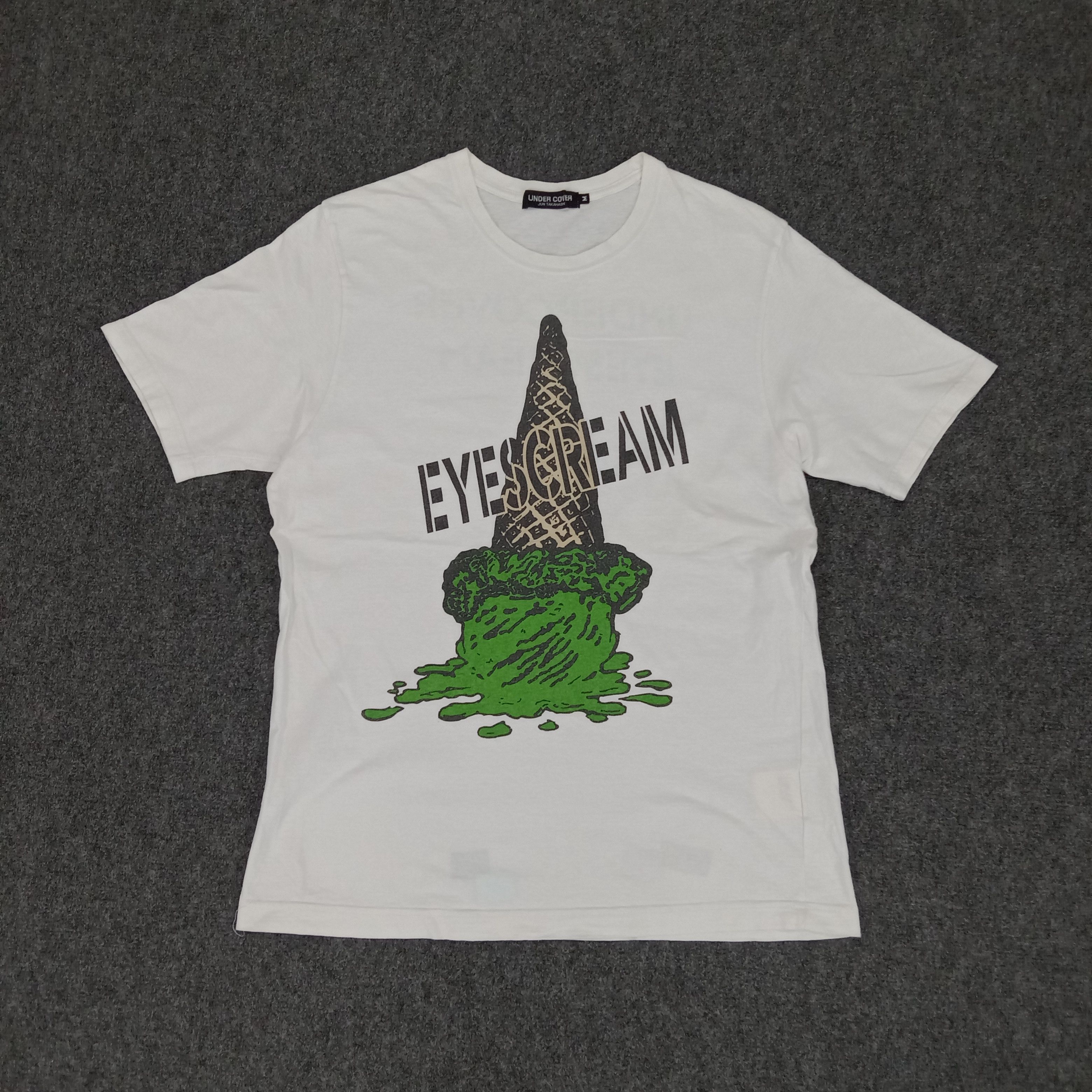 Jun Takahashi × Undercover × Vintage Undercover by Jun Takahashi Eyescream Tshirt Size US M / EU 48-50 / 2 - 1 Thumbnail