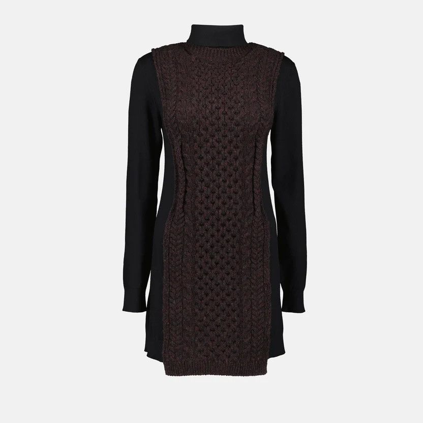 Fendi o1loc1c0426 Dress in Brown Size L / US 10 / IT 46 - 1 Thumbnail