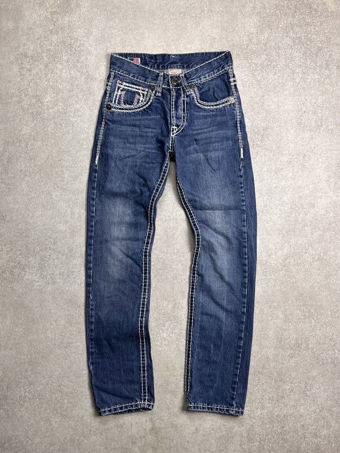 True Religion Vintage True Religion Chief Keef Style Baggy Jeans Y2K 29 Size US 29 - 3 Thumbnail