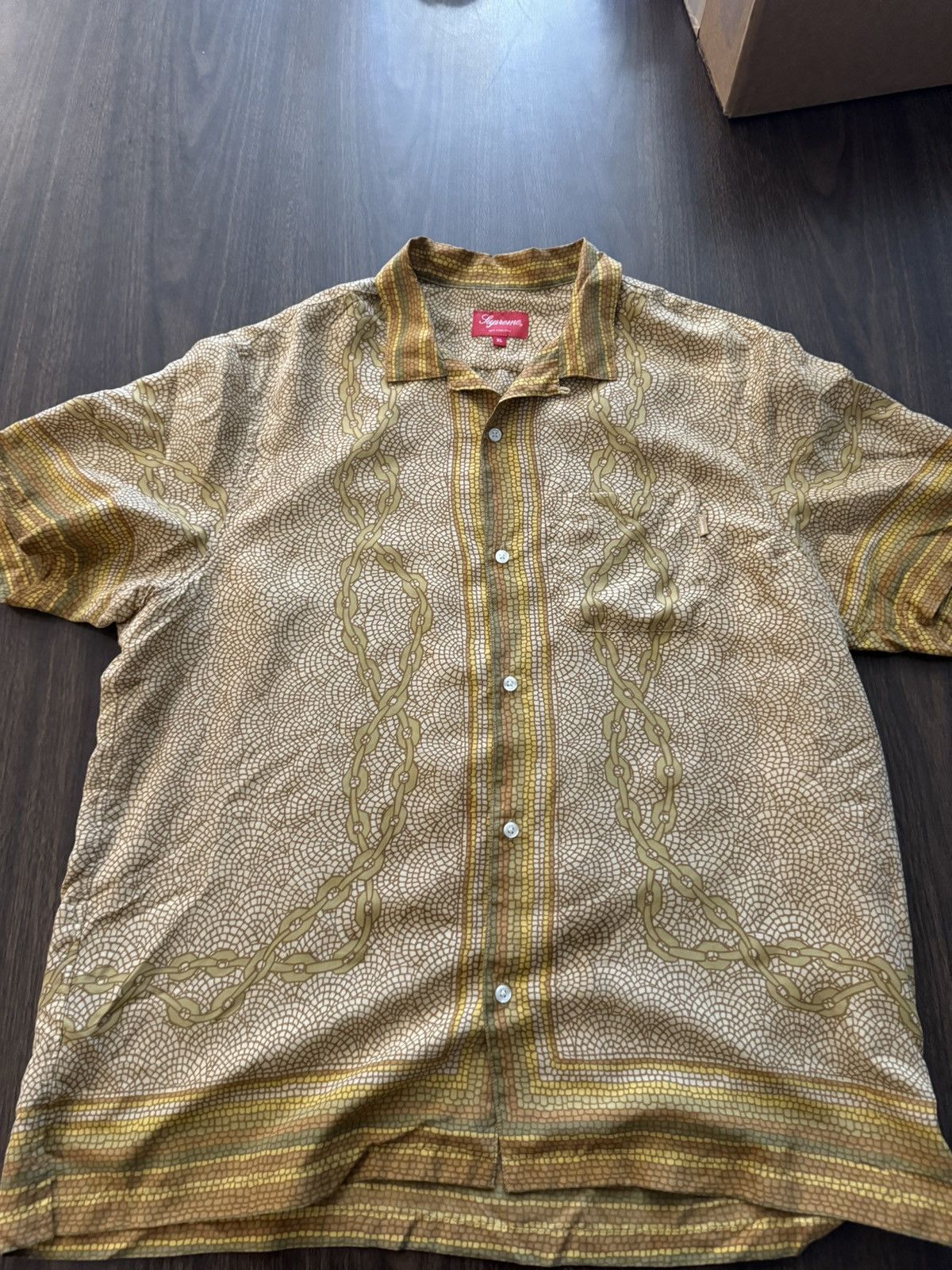 Supreme Supreme SS20 Mosaic Silk Shirt | Grailed