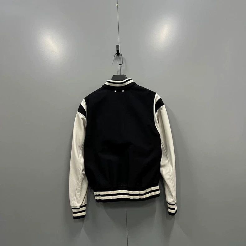 Louis Vuitton Louis Vuitton Black and white baseball jacket 2501-Nextarro Size US M / EU 48-50 / 2 - 2 Thumbnail