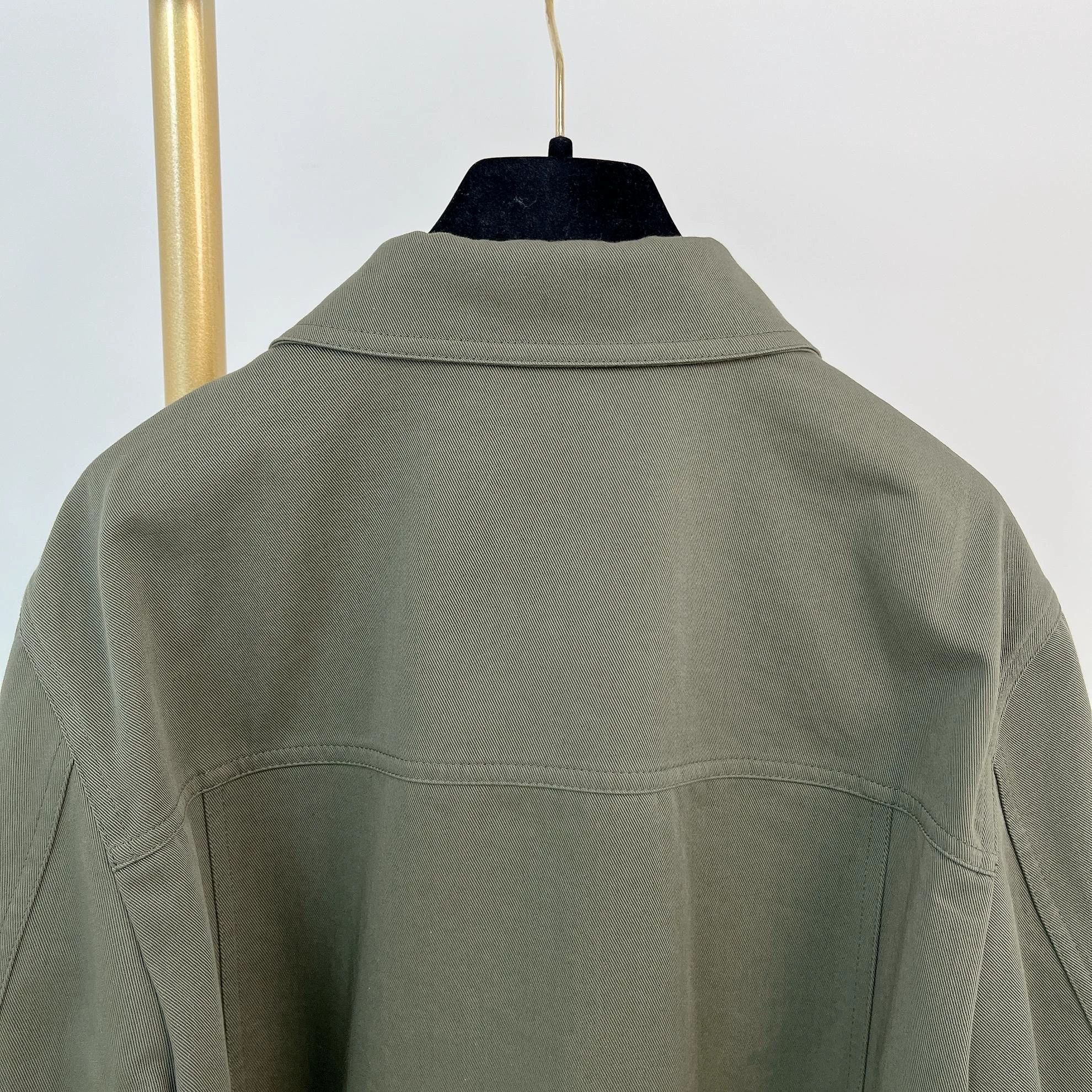 Valentino Valentino Green Print Denim Jacket 48 Size US M / EU 48-50 / 2 - 6 Thumbnail
