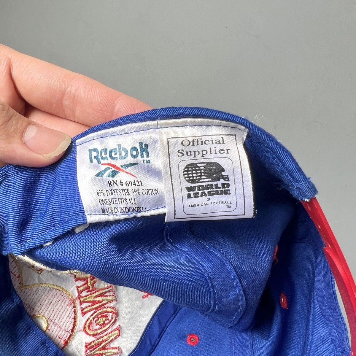Other Vintage London Monarch Reebok Hat Snapback Size ONE SIZE - 5 Thumbnail
