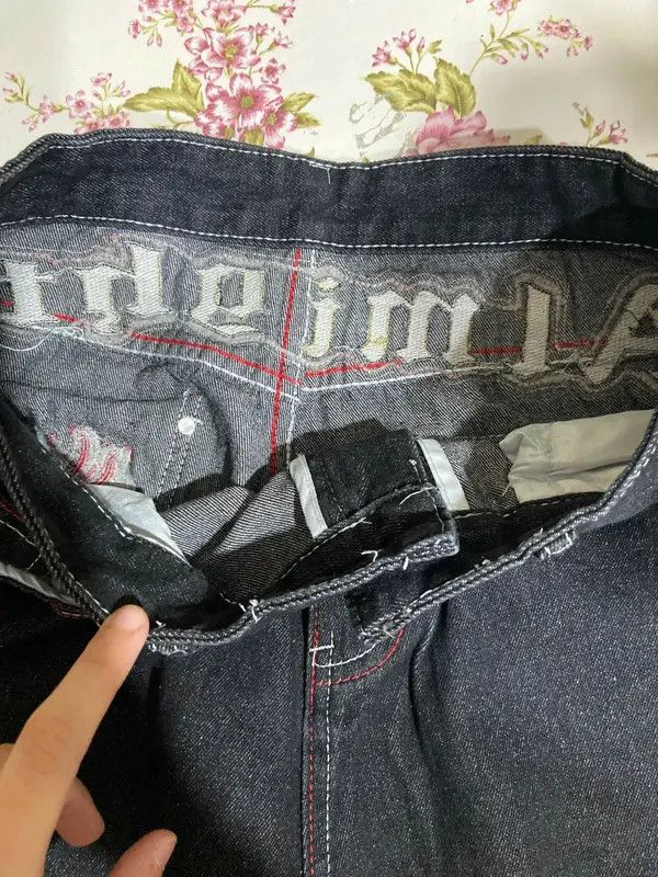 jeans with cool patches