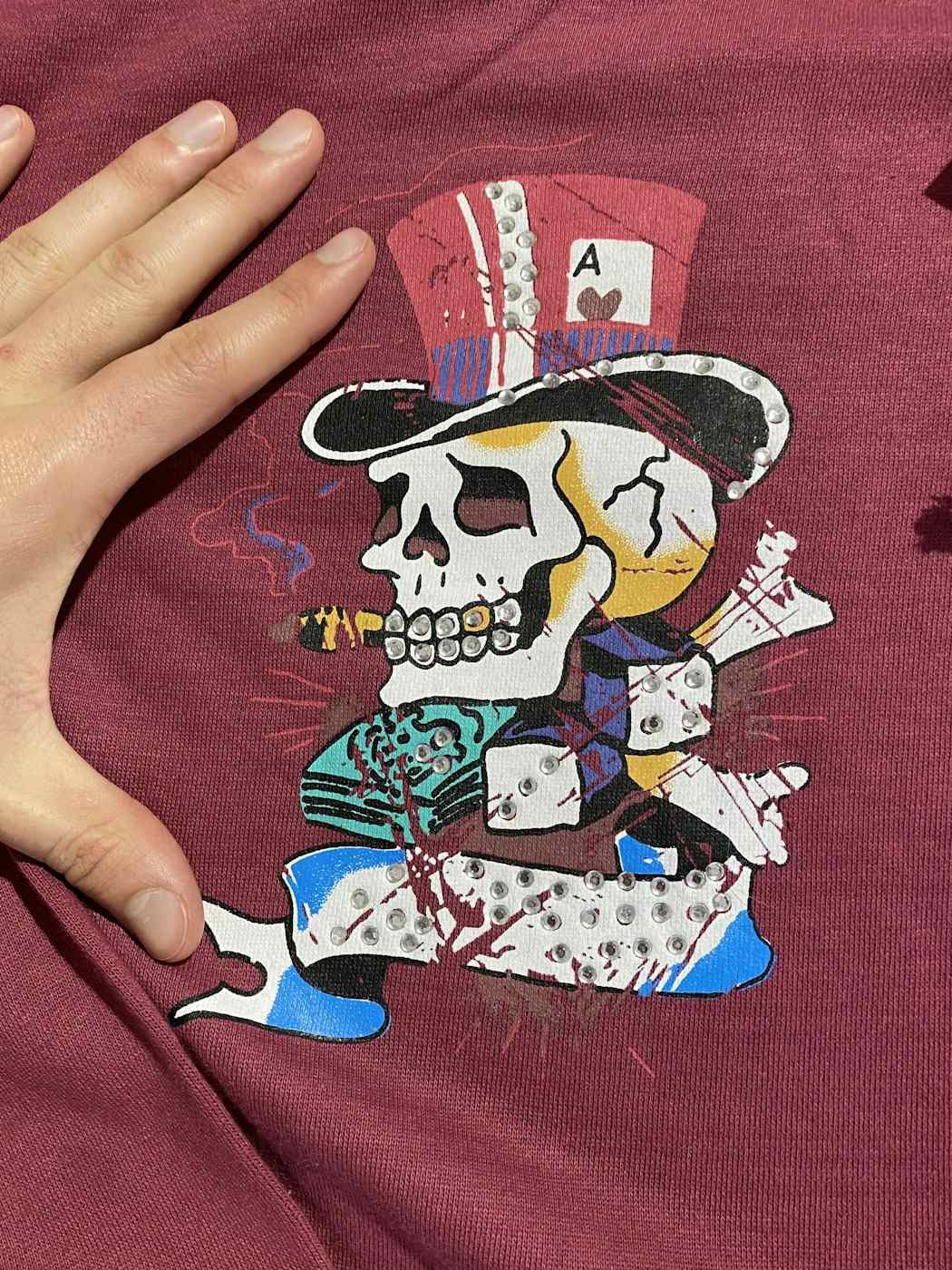 Ed Hardy Vintage Y2K Ed Hardy Big Skull Tattoos Hoodie Size US XXL / EU 58 / 5 - 4 Thumbnail