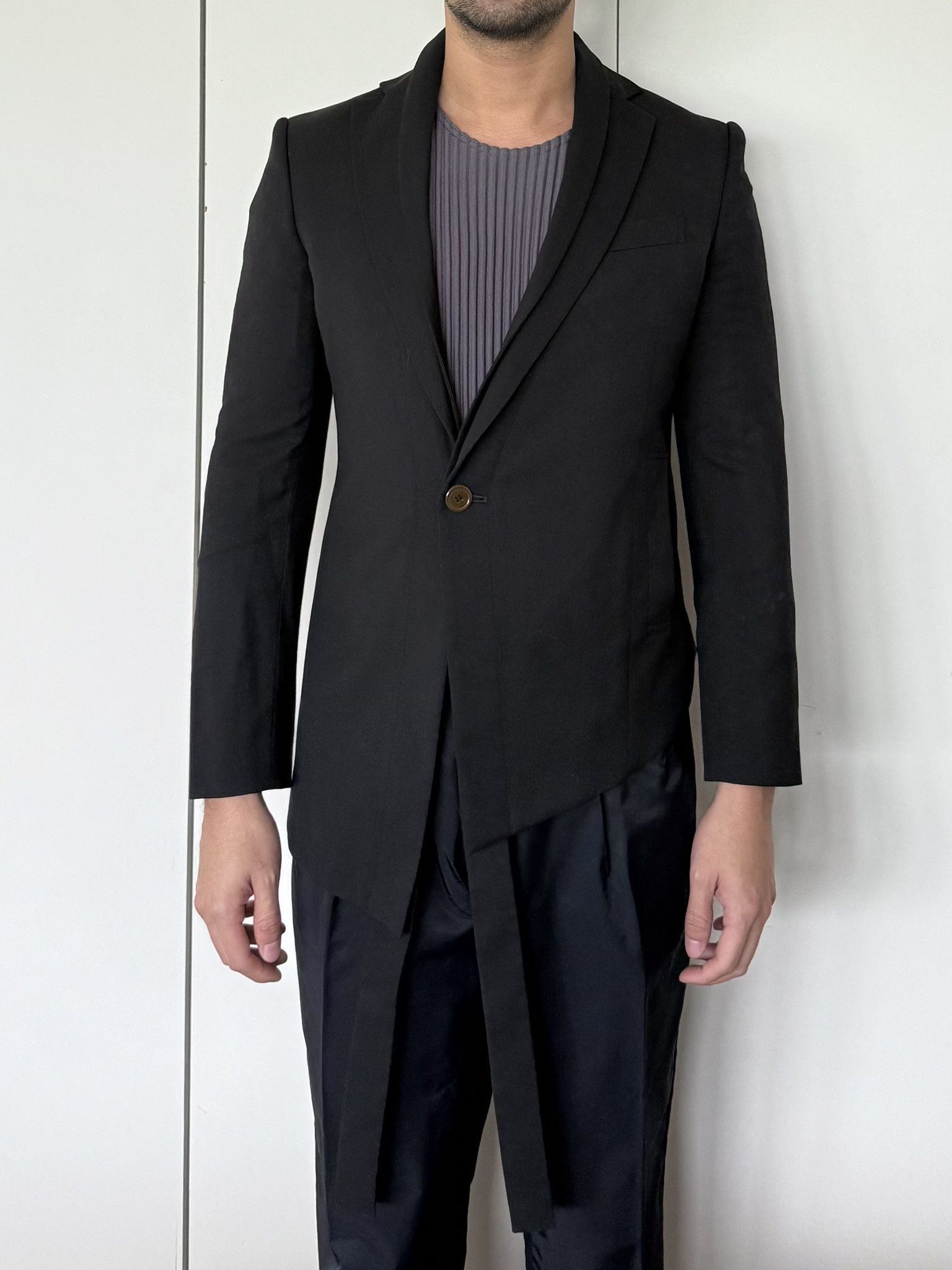 Vivienne Westwood Rare Assymetrical Suit with Trailing Sash XS Size 46R - 2 Thumbnail