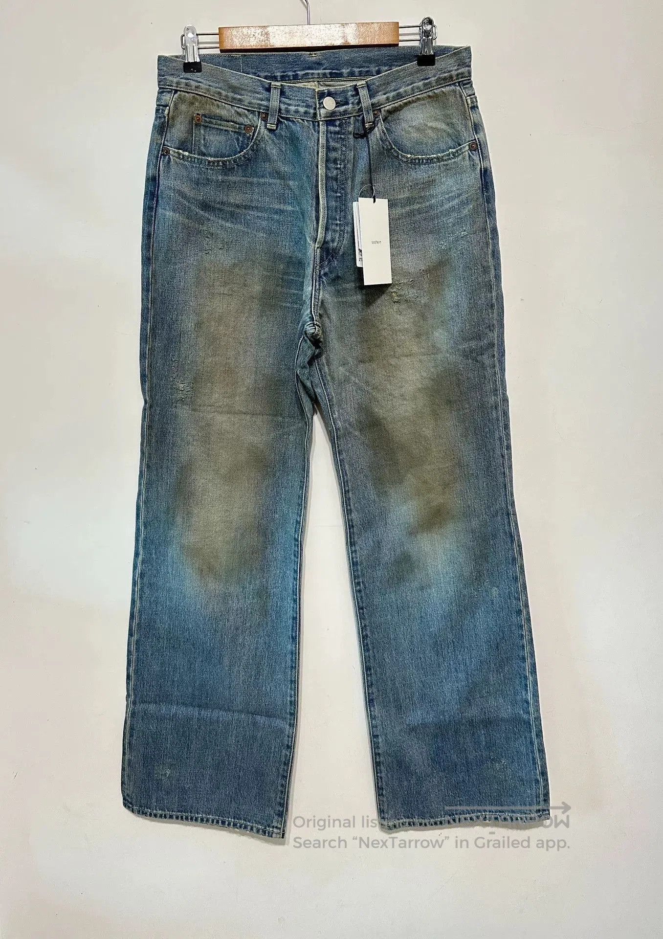 Stein ssstein 25AW ST.1235 Flare Vintage Denim Pants. Size US 41 - 1 Thumbnail