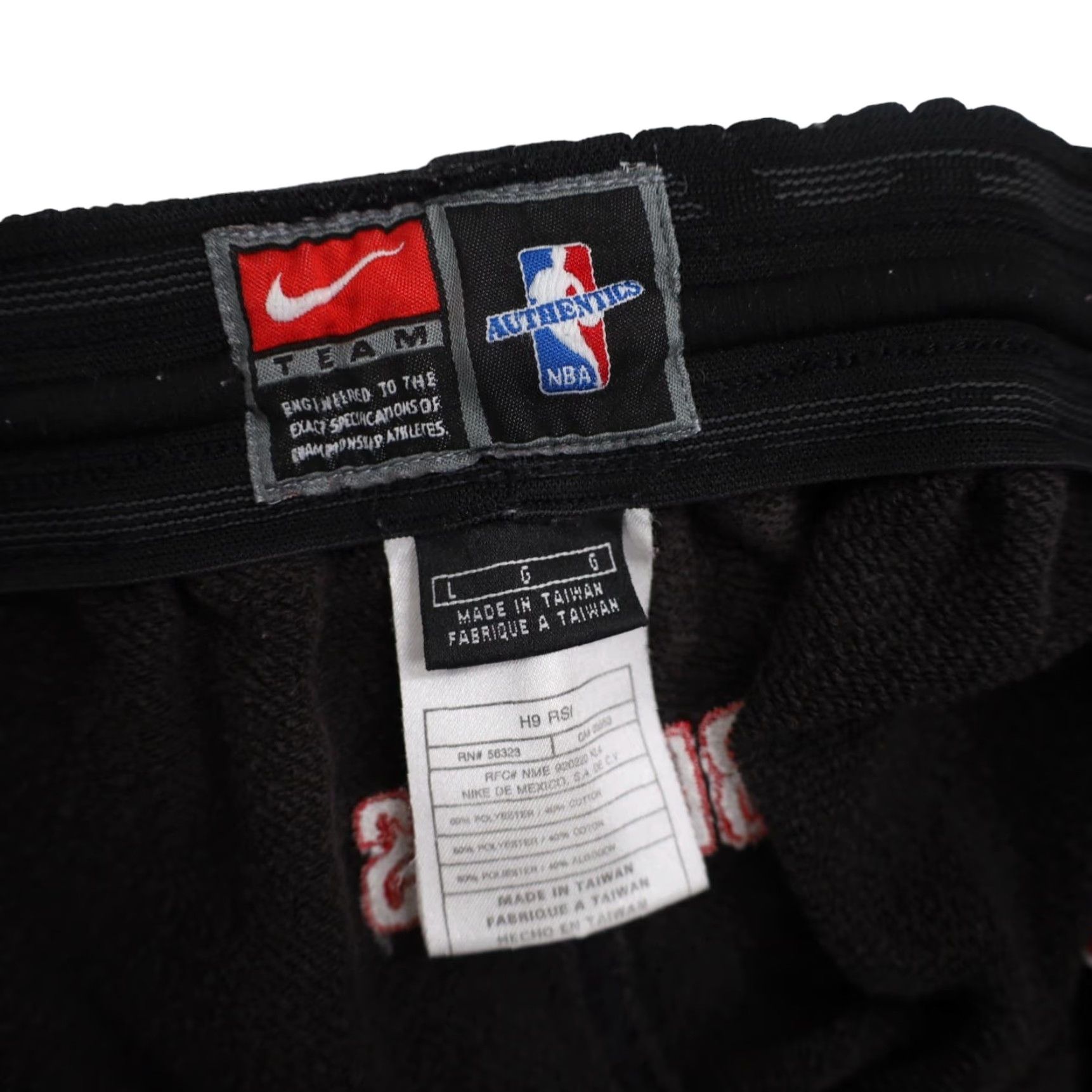 Nike VINTAGE Nike NBA Authentic Portland Blazers Basketball Shorts Black Mens Large Size US 33 - 6 Thumbnail