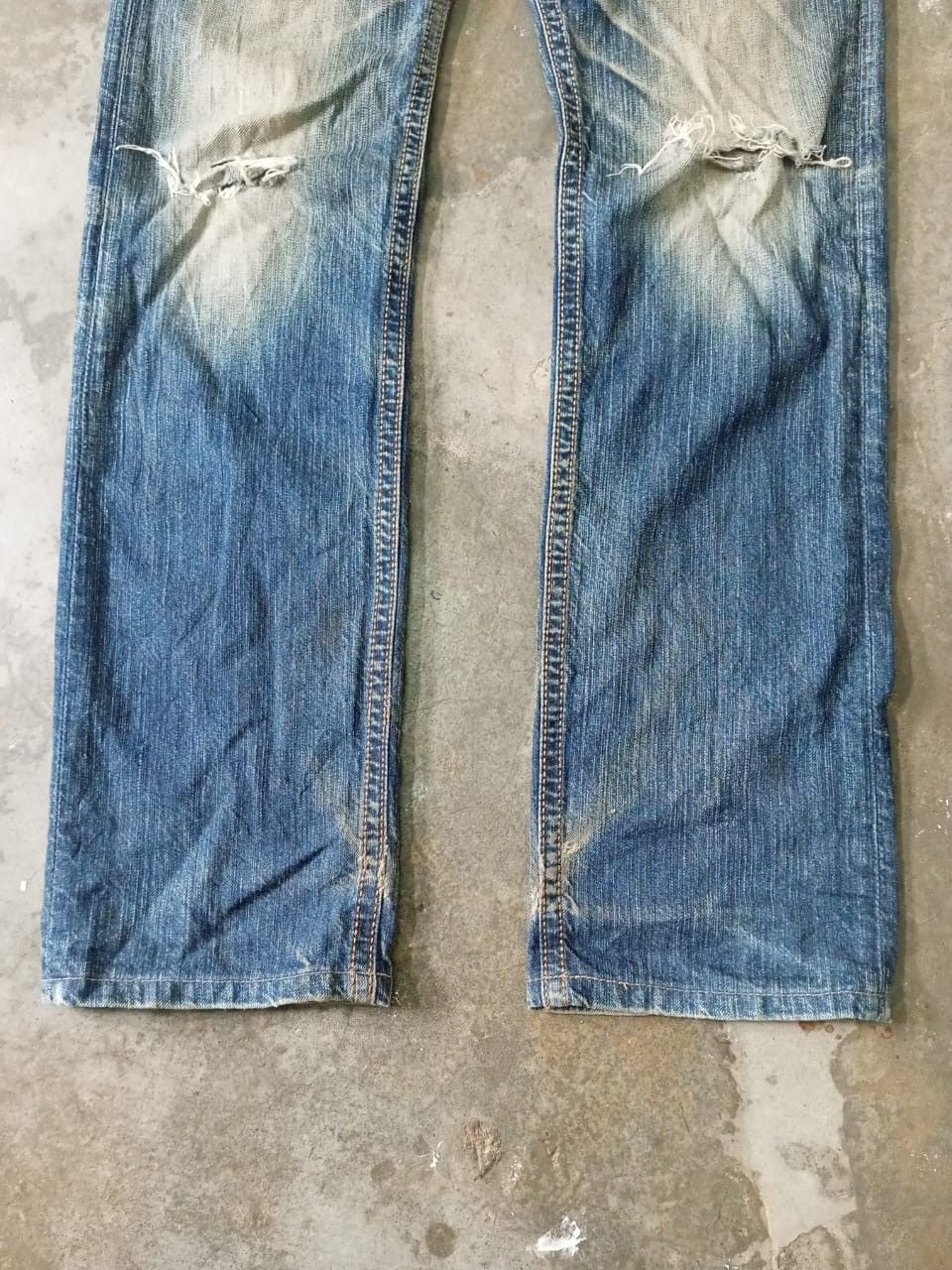 Edwin A06 Distressed Edwin Exclusive Vintage Jeans Size US 30 / EU 46 - 17 Thumbnail