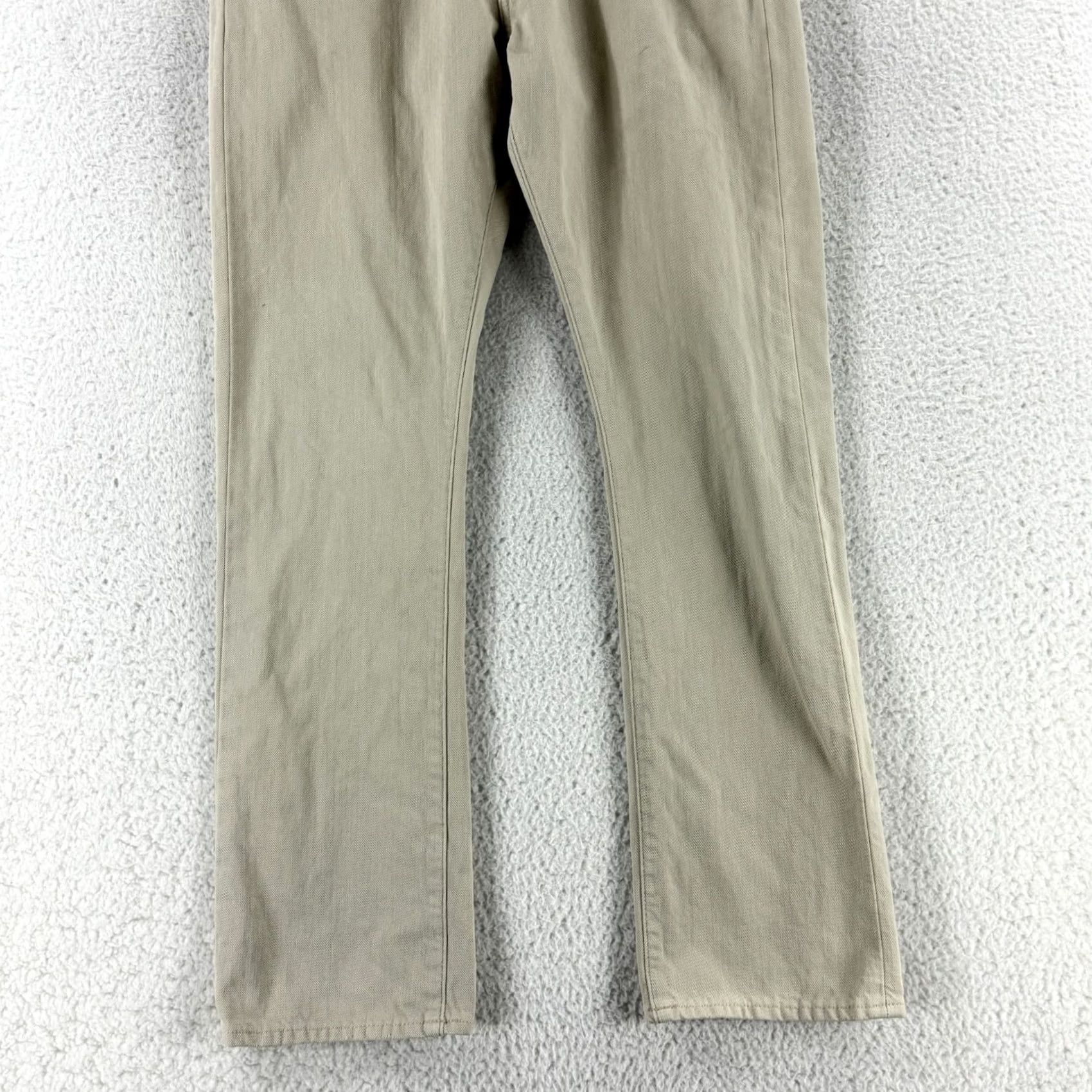 Polo Ralph Lauren Polo Ralph Lauren Jeans Men Beige Denim Slim Straight 34x30 Vintage Casual 90s Logo Preppy Size US S / EU 44-46 / 1 - 3 Thumbnail