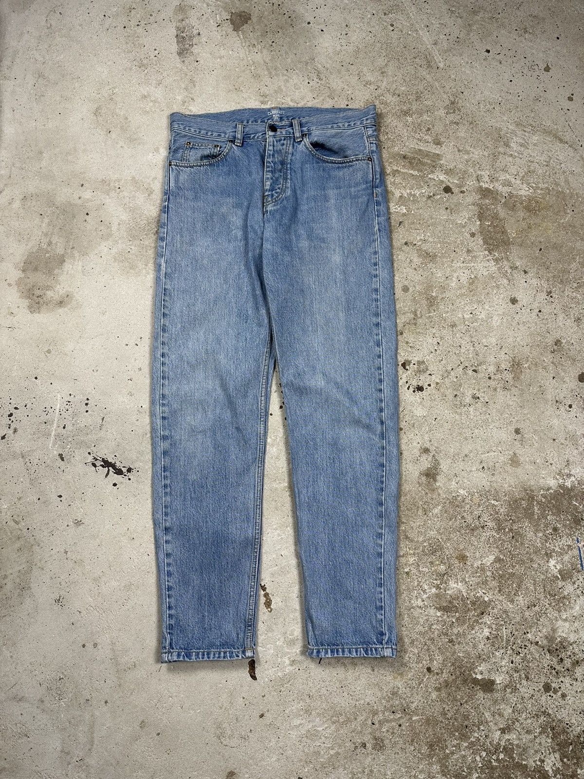 Carhartt ‼️ Carhartt Denim Newel Pant Size US 30 / EU 46 - 1 Thumbnail