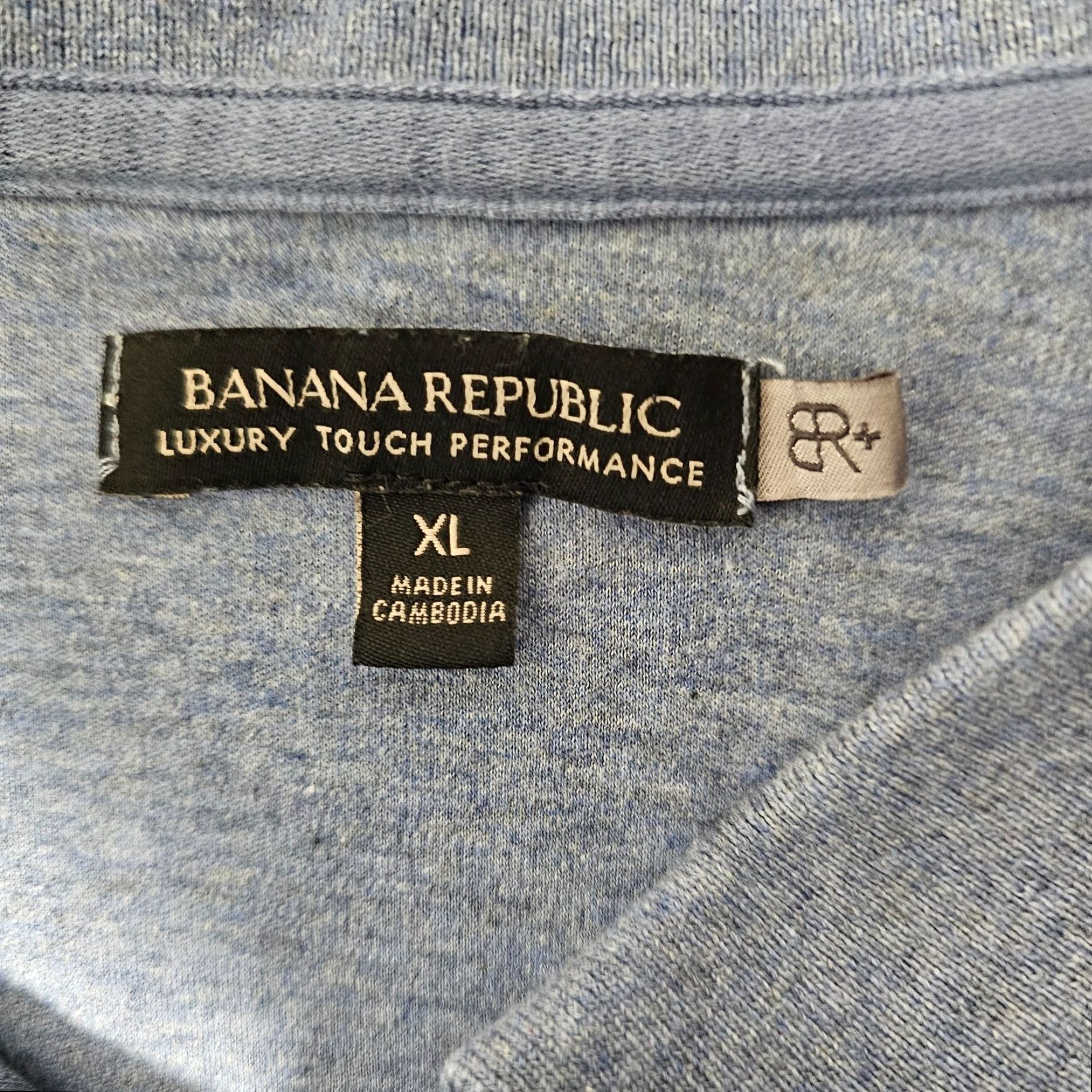 Banana Republic BANANA REPUBLIC Luxury Touch Polo Shirt Adult XL Blue Short Sleeve Casual Mens Size US XL / EU 56 / 4 - 2 Thumbnail