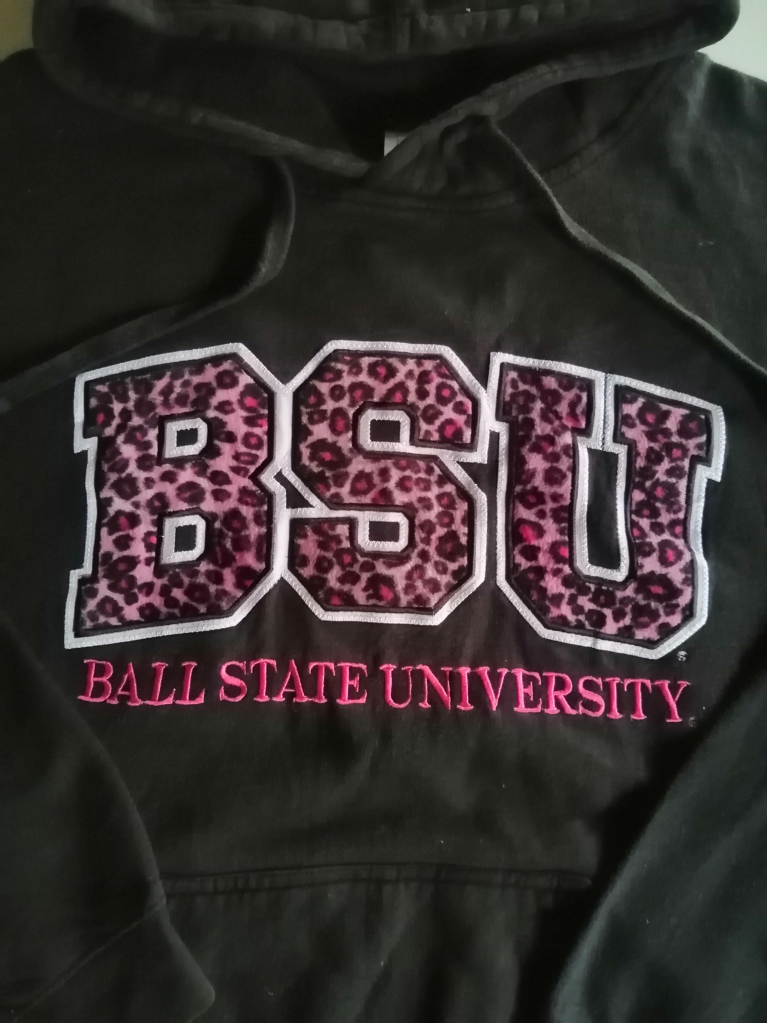 Designer × Tultex Vintage Tultex Hoodie Ball State University Hoodie Sweater Size US M / EU 48-50 / 2 - 3 Thumbnail