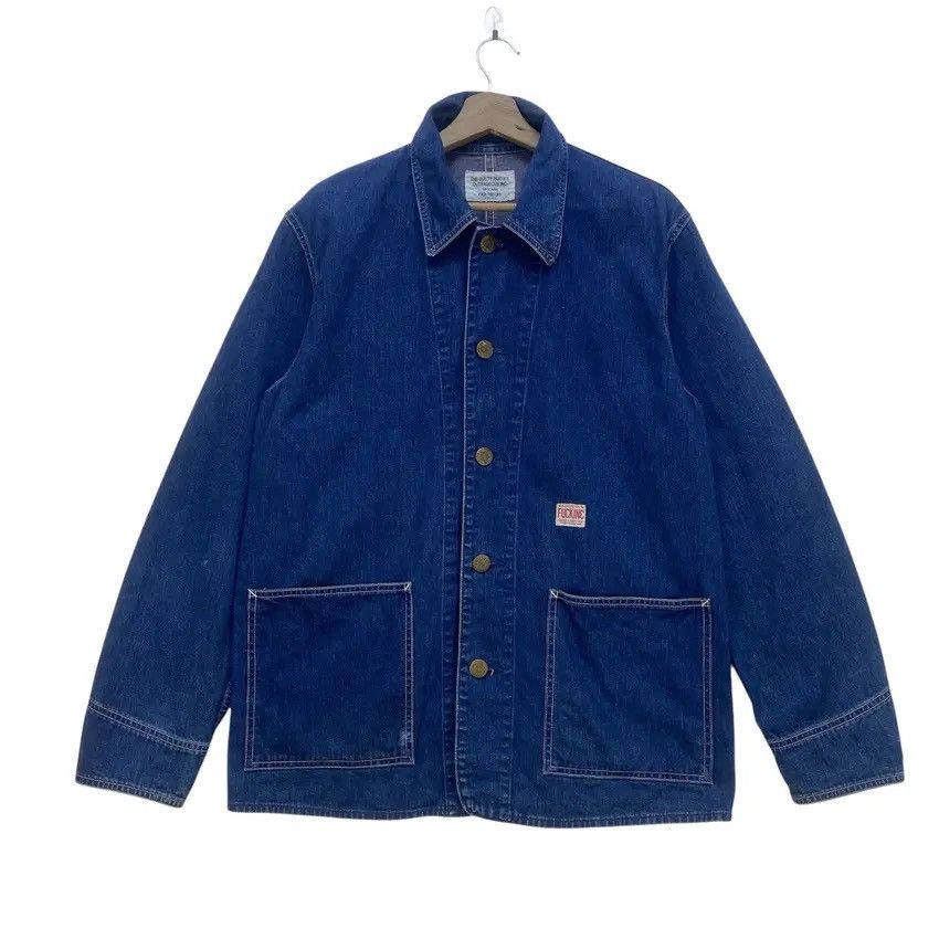 Wacko Maria Wacko Maria Guilty Parties Tokyo Japan Workers Denim Jacket Size US M / EU 48-50 / 2 - 1 Thumbnail