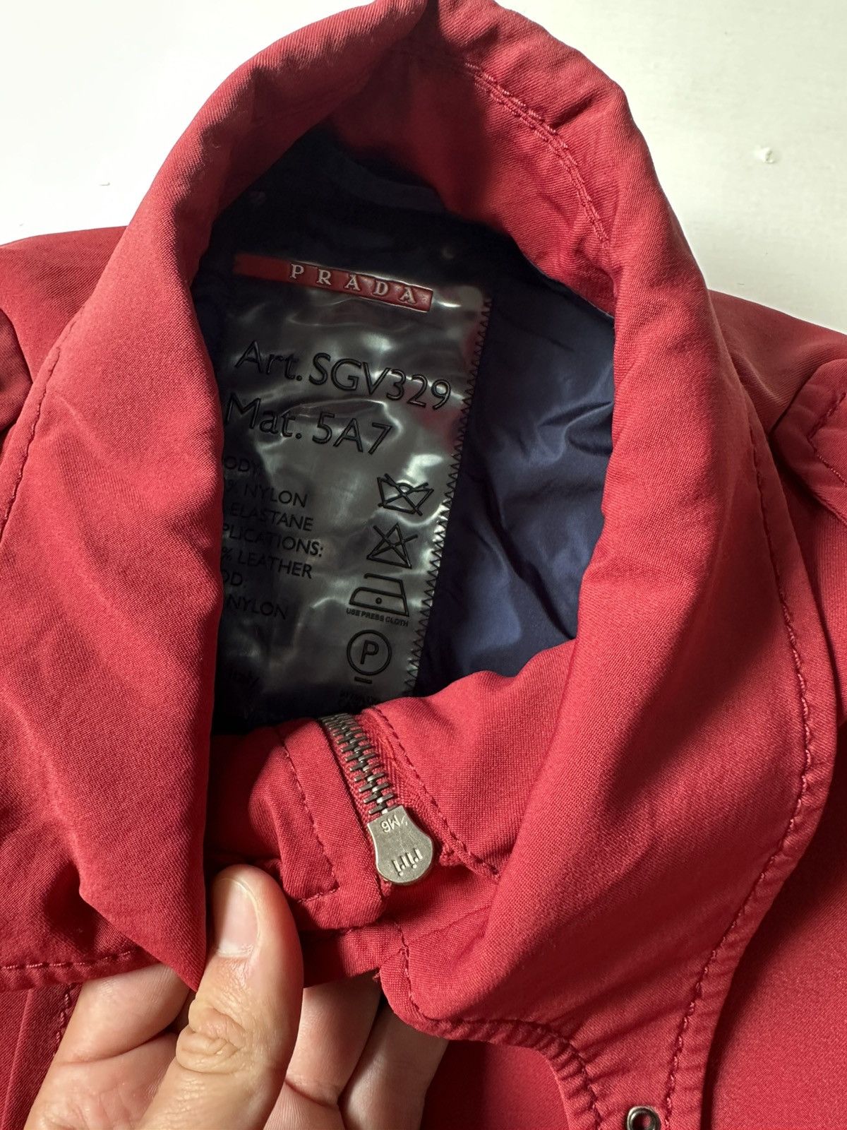 Prada PRADA VINTAGE BIKER JACKET Size US M / EU 48-50 / 2 - 3 Thumbnail