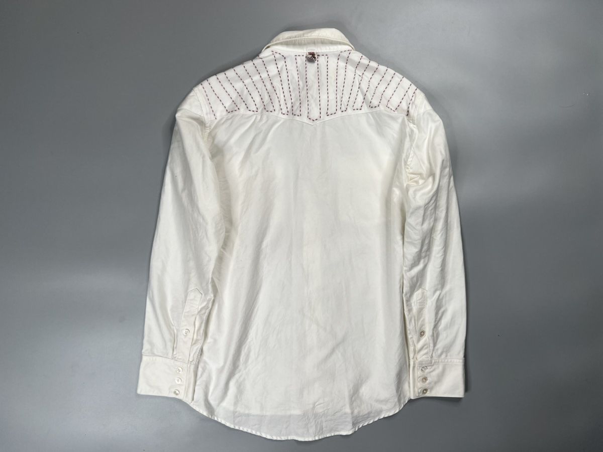 Visvim Visvim Sashiko Stitch Buttondown Size US M / EU 48-50 / 2 - 2 Thumbnail