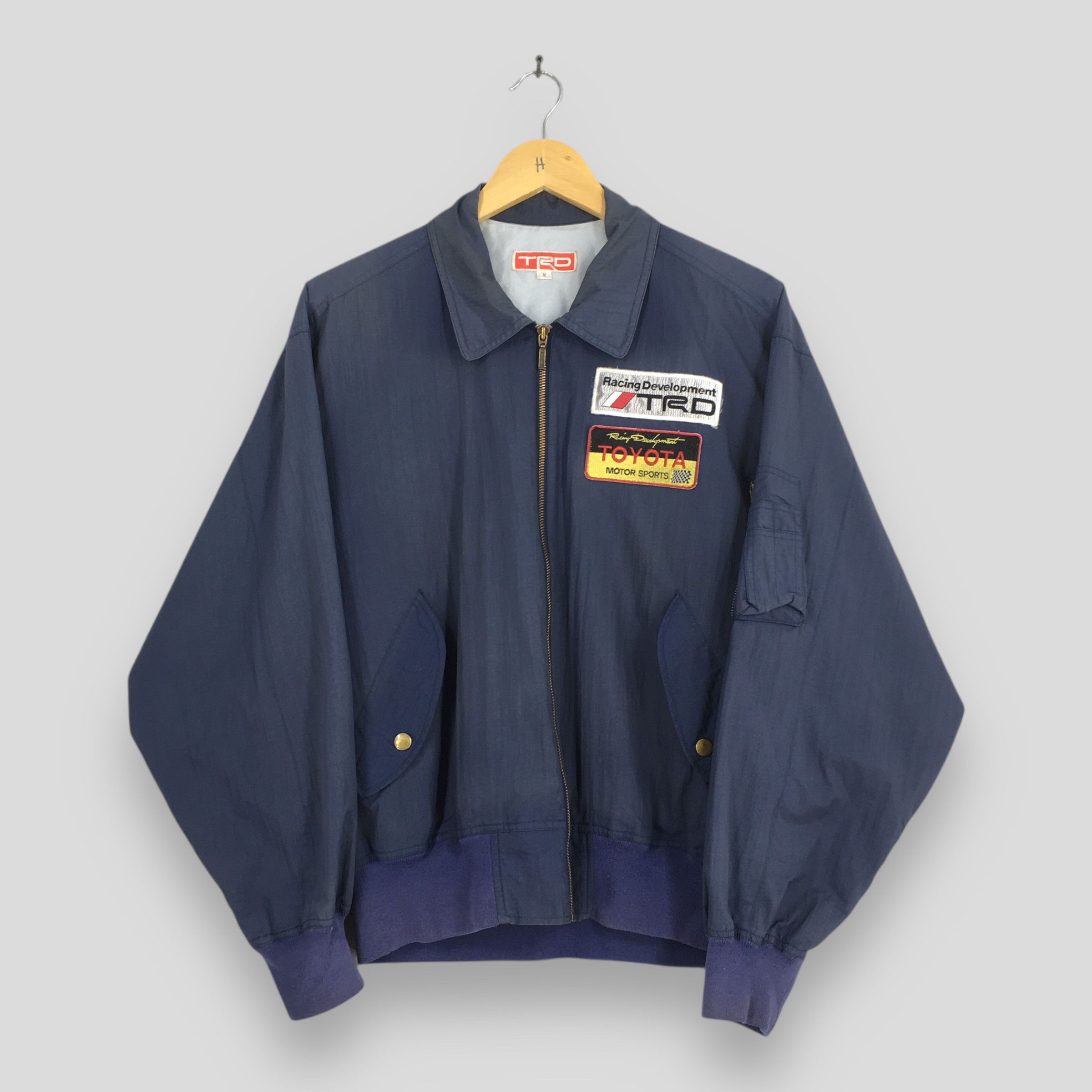 Japanese Brand Vintage Toyota TRD Motorsport Racing Car Jacket M Size US M / EU 48-50 / 2 - 1 Thumbnail