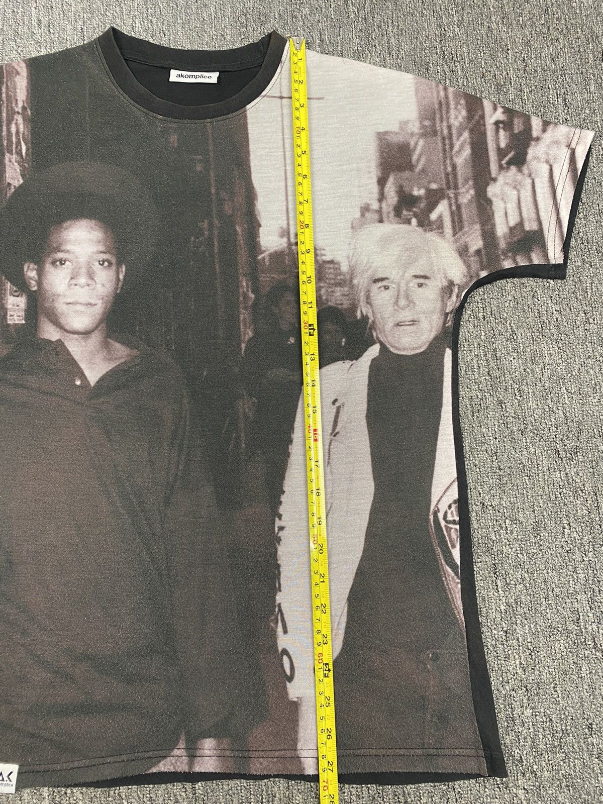 Akomplice × Andy Warhol × Jean-Michel Basquiat Akomplice x JMB x Andy Warhol Fullprint Tshirt Size US M / EU 48-50 / 2 - 8 Thumbnail