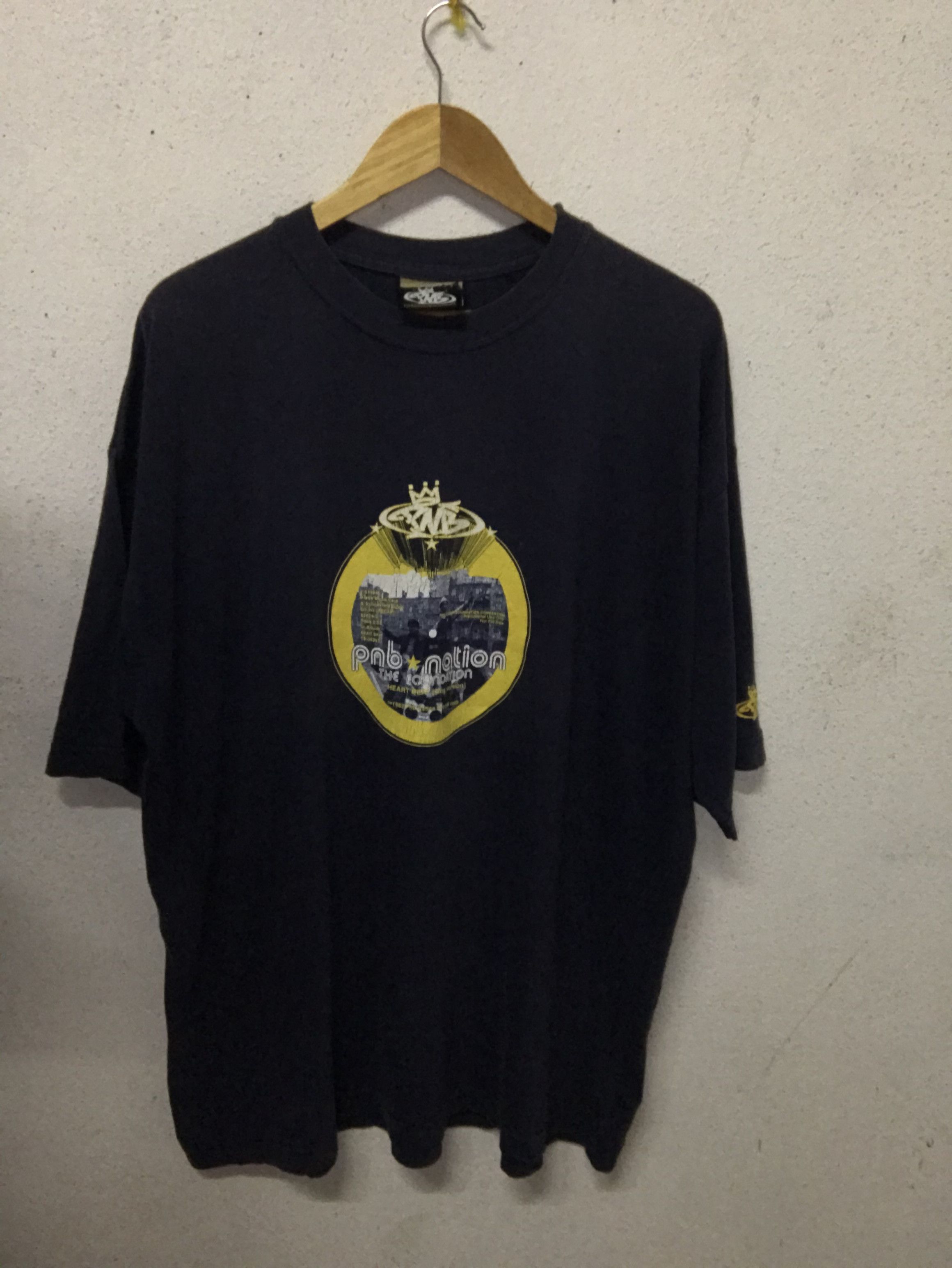 Vintage Vintage y2k pnb nation hip hop rare tshirt Size US XXL / EU 58 / 5 - 1 Thumbnail
