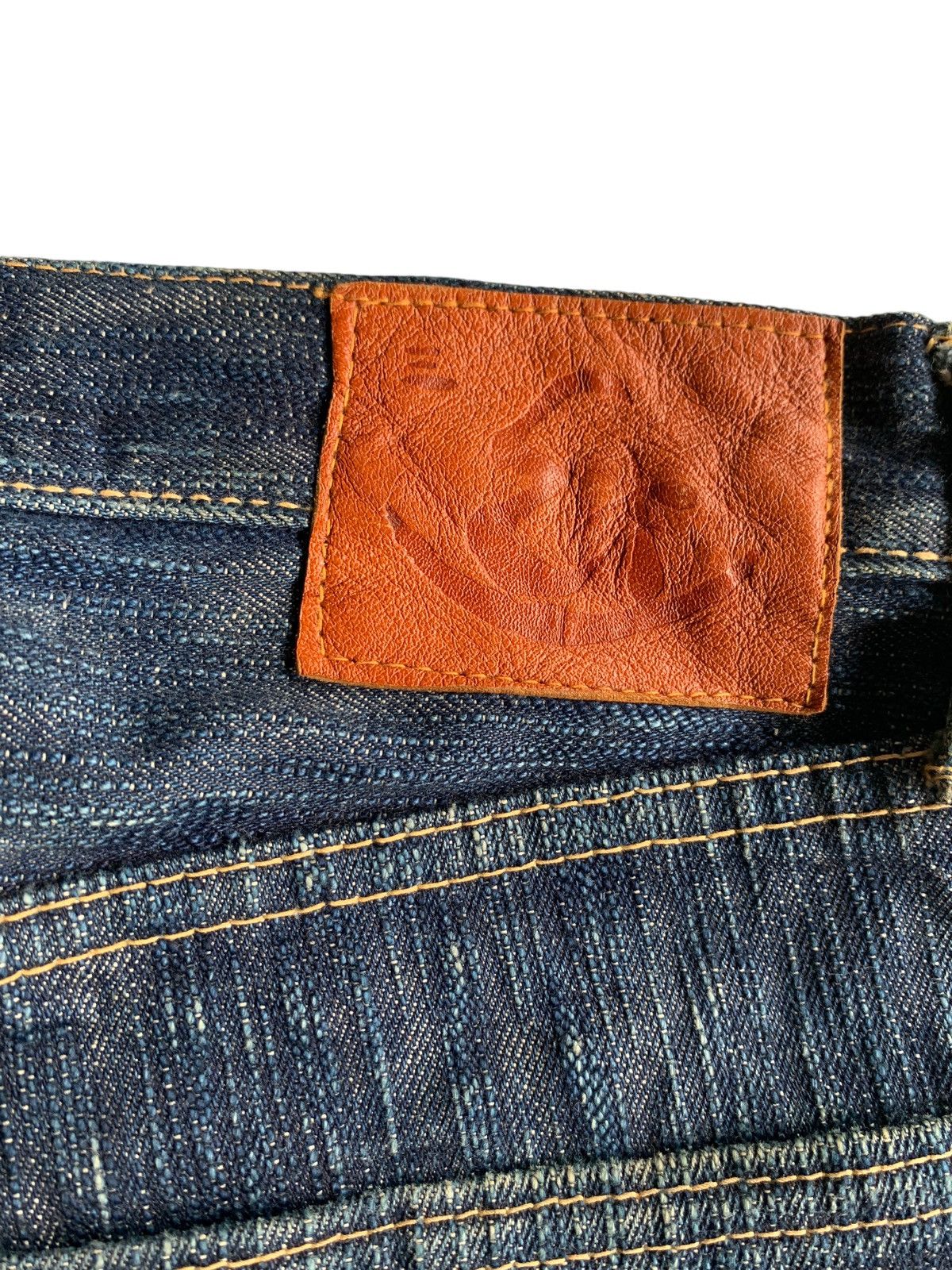 Japanese Brand × Kapital × Vintage ETERNAL SELVEDGE BUTTON FLY RUSTY JAPANESE DENIM Size US 30 / EU 46 - 12 Thumbnail