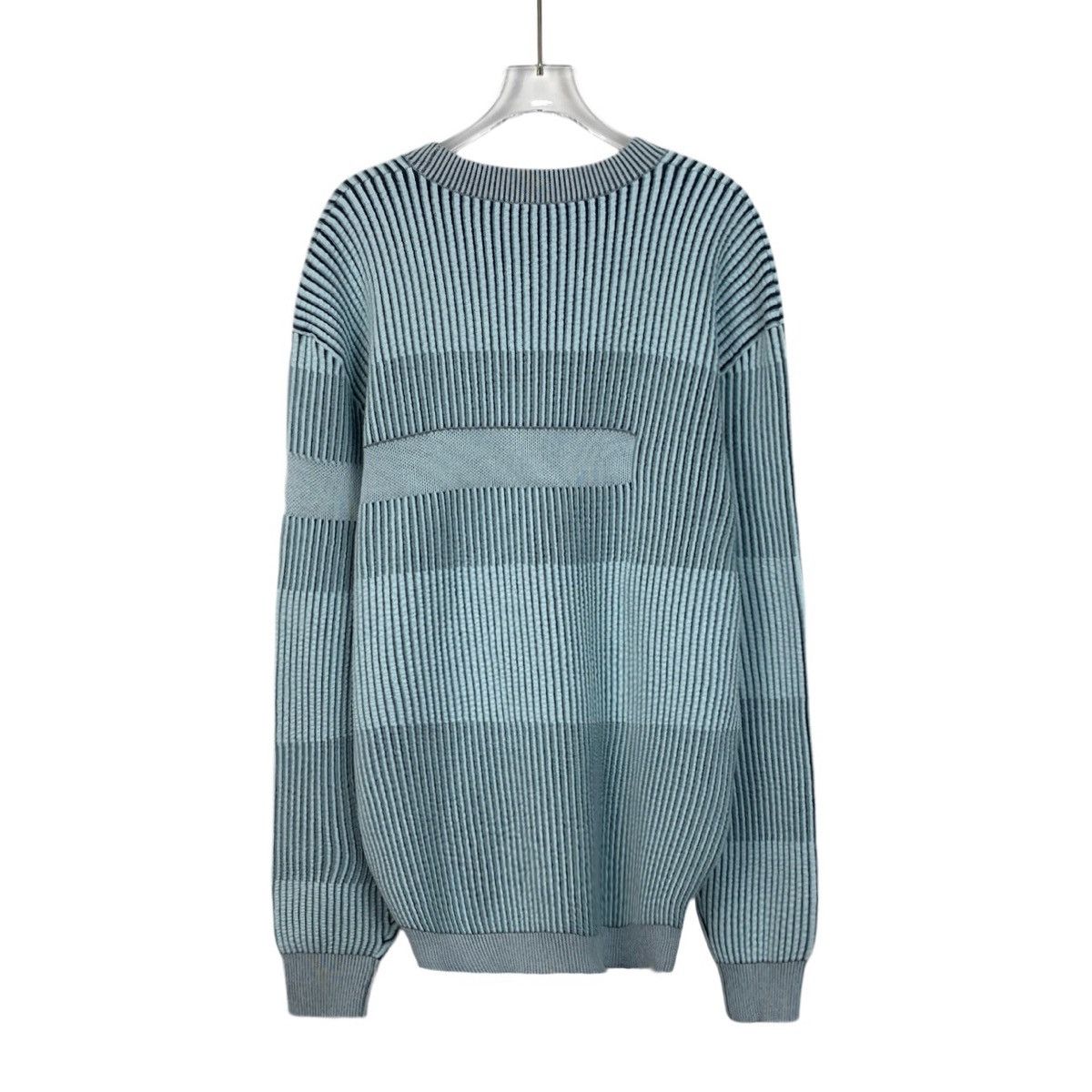 Louis Vuitton Louis Vuitton Striped Intarsia Crew Neck Knit Sweater K26WX Size US XXL / EU 58 / 5 - 2 Thumbnail