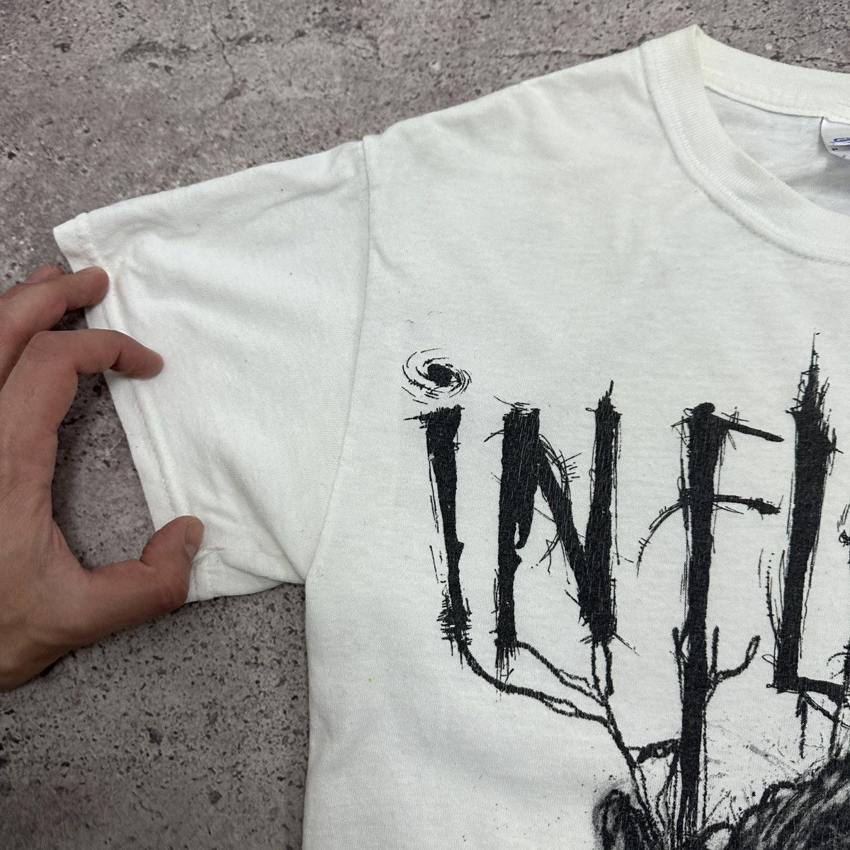 Band Tees Vintage 00s Inflames AOP horror tee y2k nightmare rock band Size US S / EU 44-46 / 1 - 9 Thumbnail