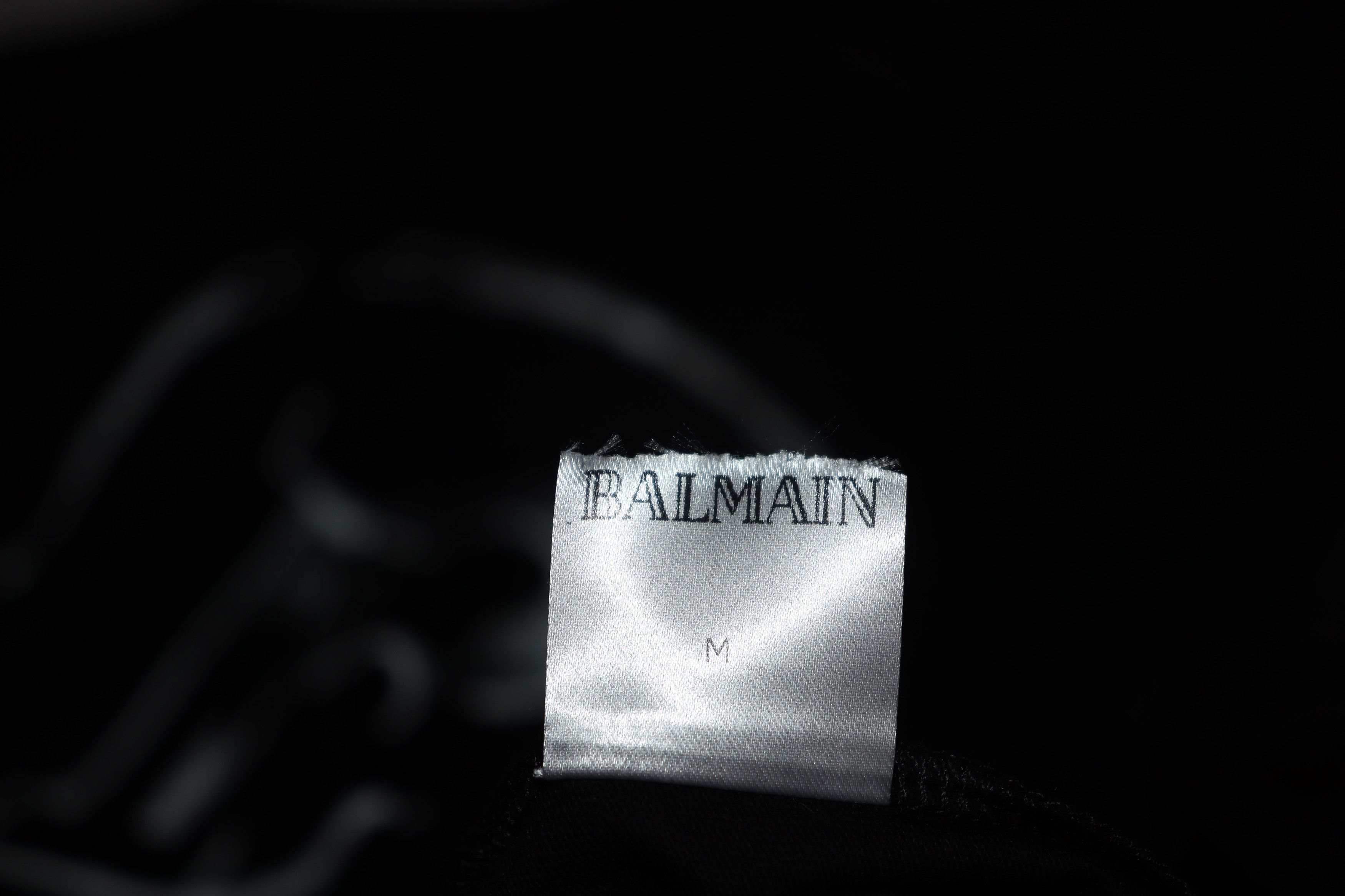 Balmain o1rshd1 T-Shirt in Black Size US M / EU 48-50 / 2 - 8 Thumbnail