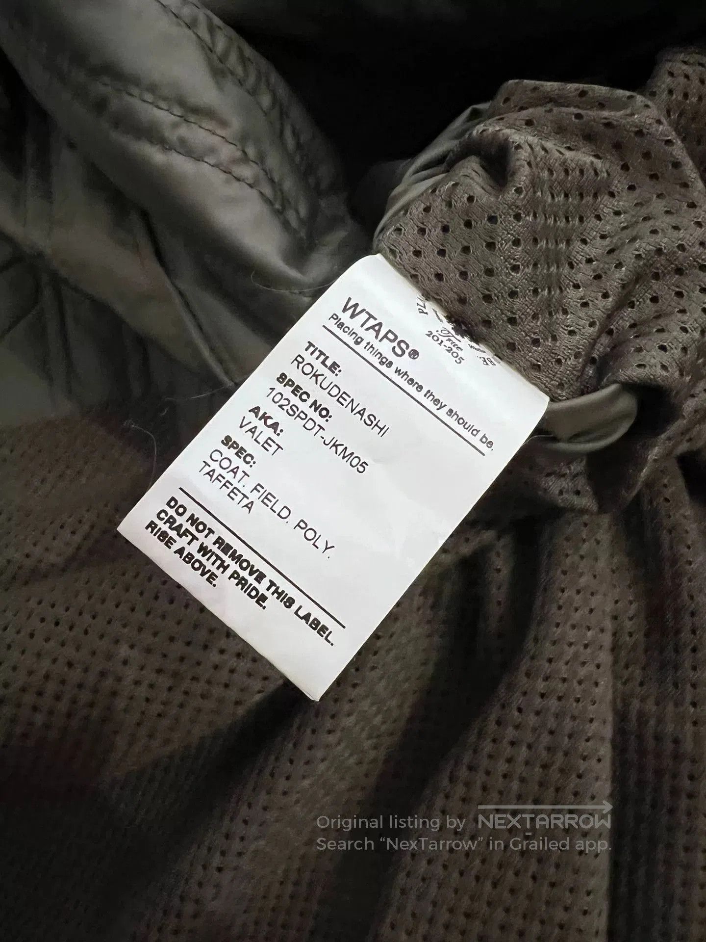 Wtaps Wtaps M51 Cotton Parka. Size US M / EU 48-50 / 2 - 8 Thumbnail