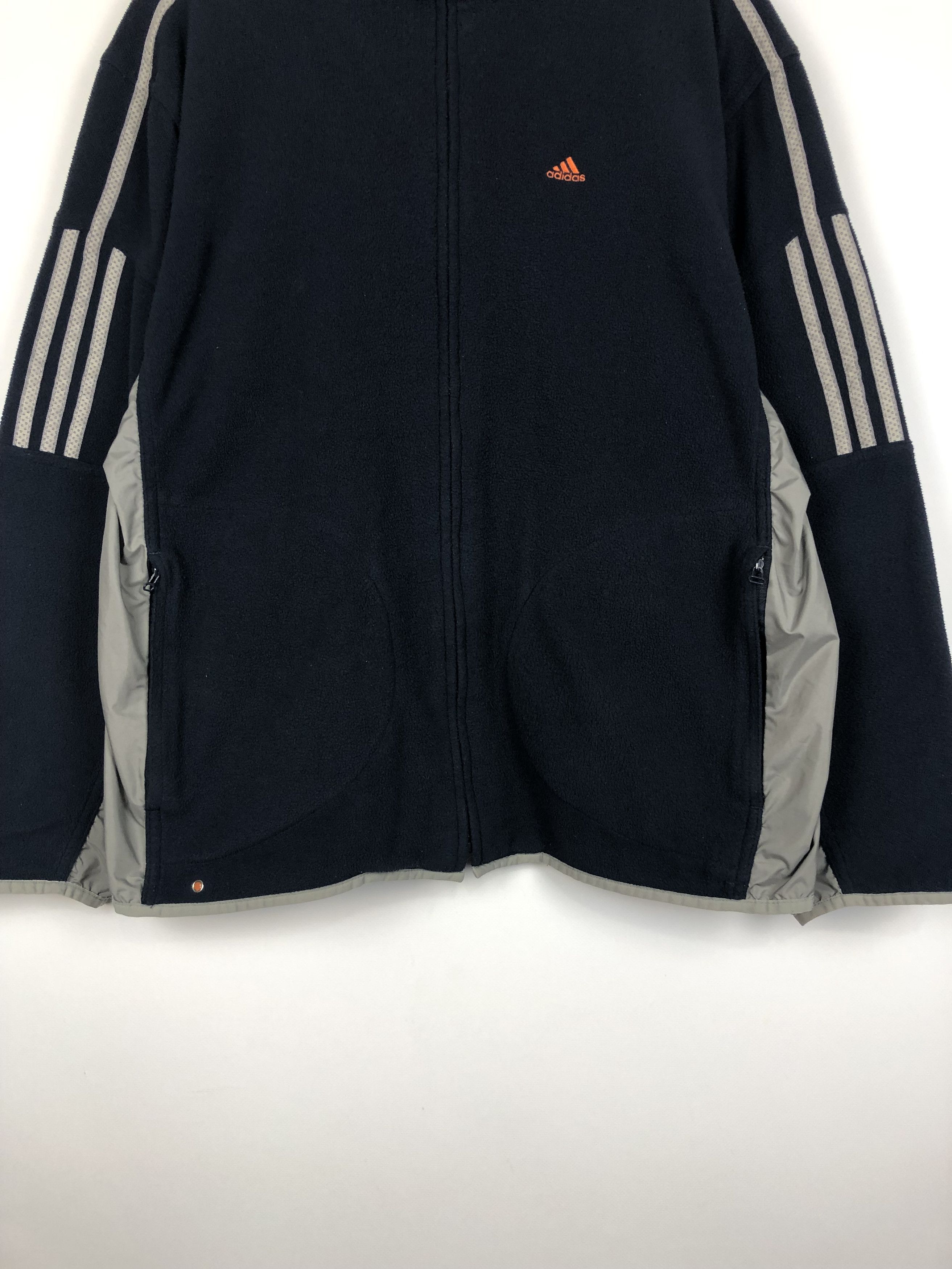 Adidas Adidas Vintage Fleece Jacket Zip size M Size US M / EU 48-50 / 2 - 3 Thumbnail