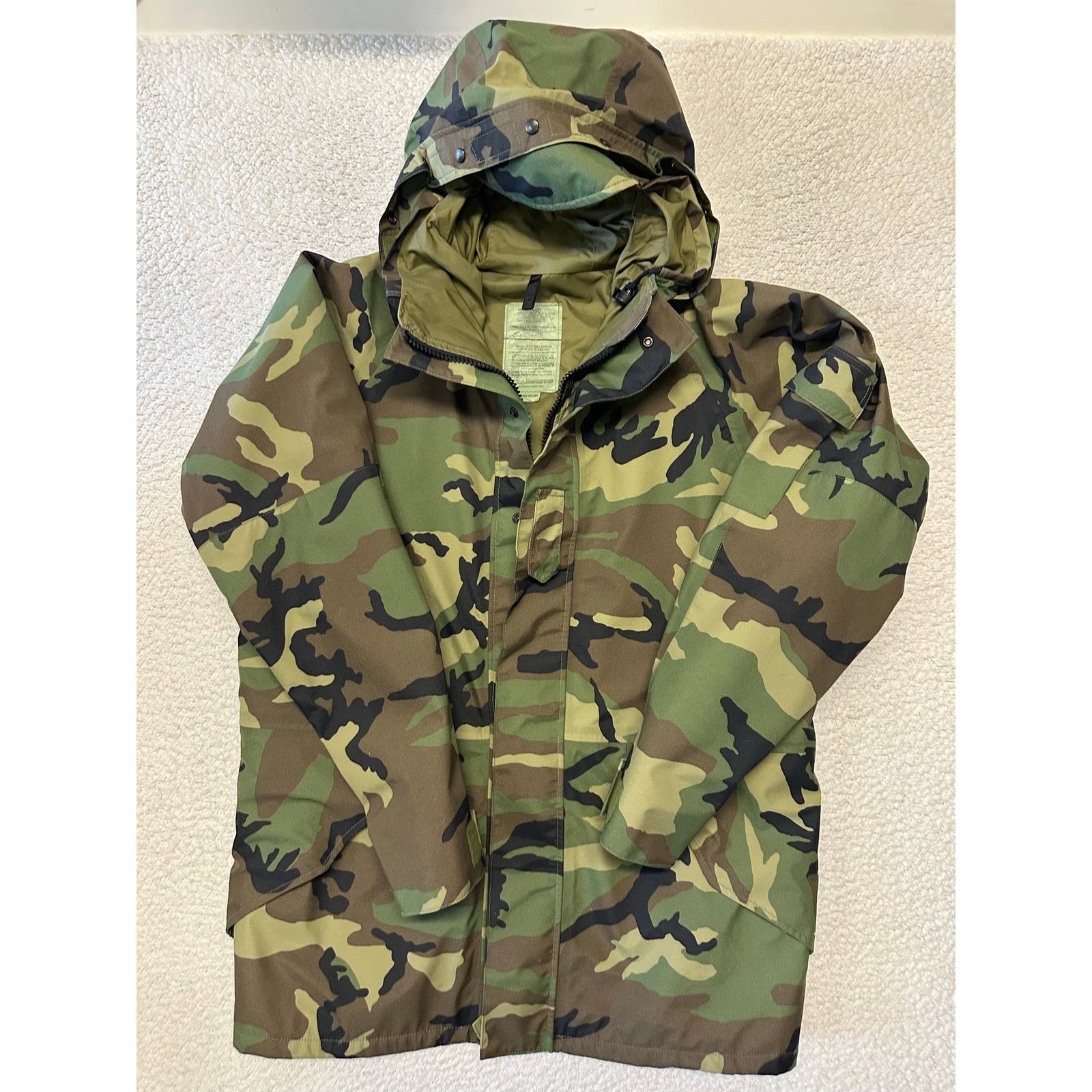 Other US Military Cold Weather Camouflage Parka Jacket Large Long Size US L / EU 52-54 / 3 - 3 Thumbnail