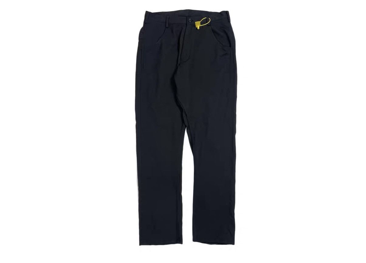 Sulvam Sulvam Wool Trousers Zip Detail Wool Suit Pants J31 Size US 34 / EU 50 - 1 Thumbnail