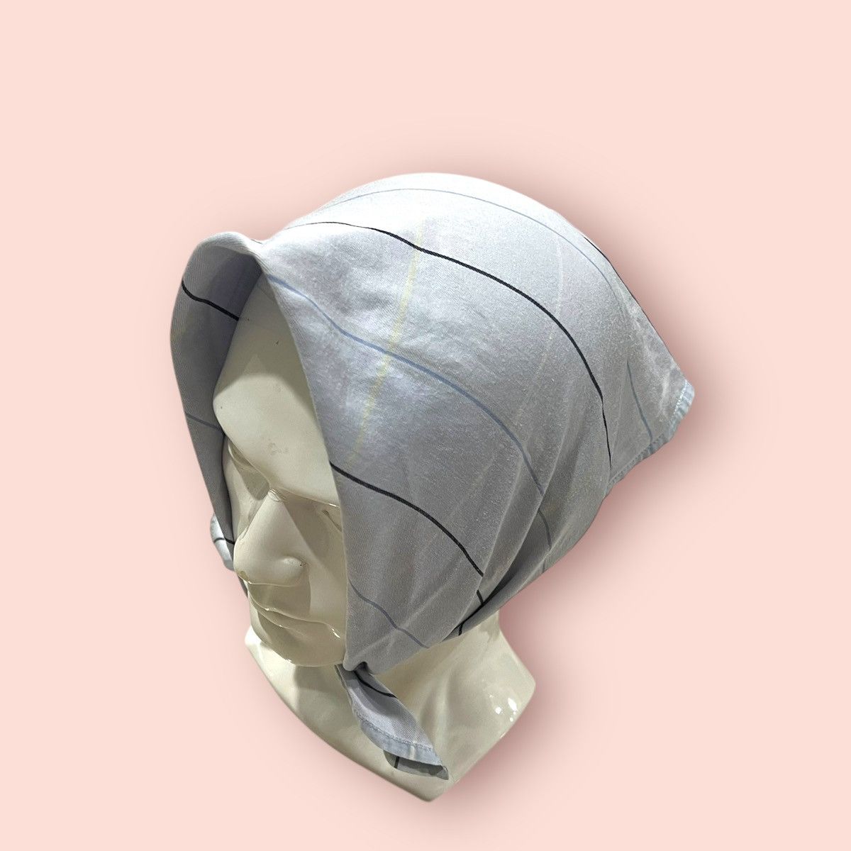 Burberry × Designer VINTAGE BURBERRYS LIGHT BLUE PLAID BANDANA/HANDKERCHIEF Size ONE SIZE - 16 Thumbnail