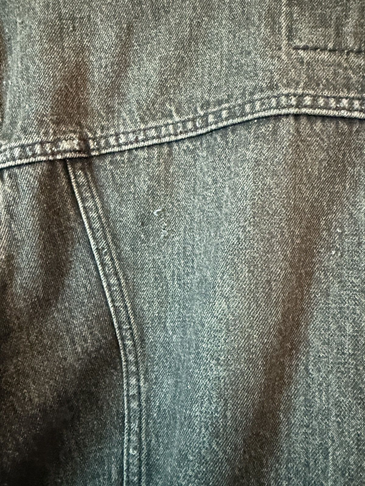 Levi's Washed Black Sample Type III Denim Jacket Size US M / EU 48-50 / 2 - 14 Thumbnail